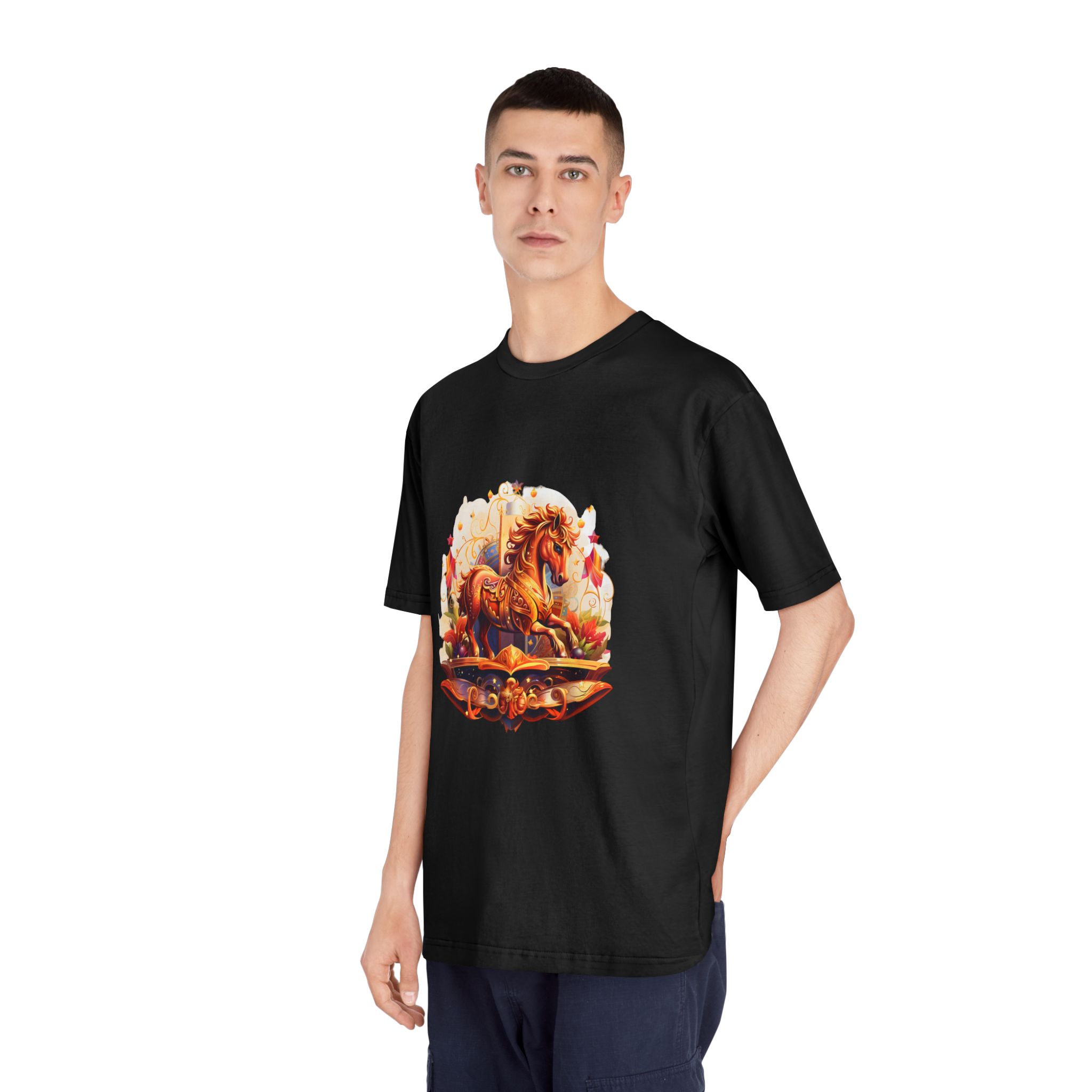 Unicorns 255 Unisex Classic Crewneck T Shirt - Image 8