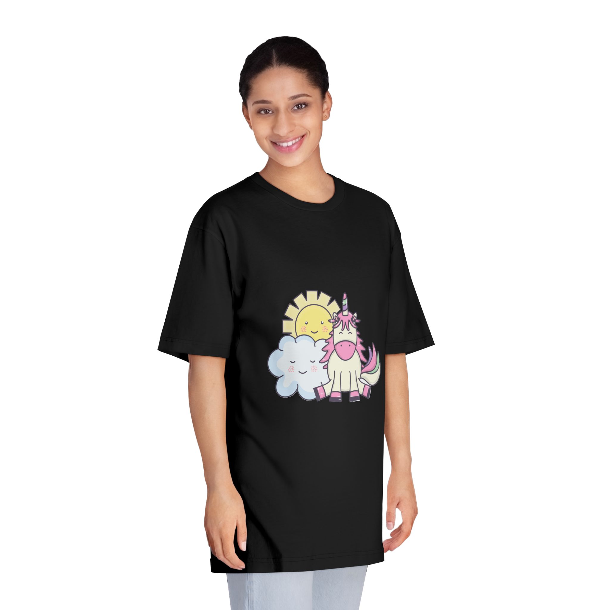Unicorns 116 Unisex Classic Crewneck T Shirt - Image 7