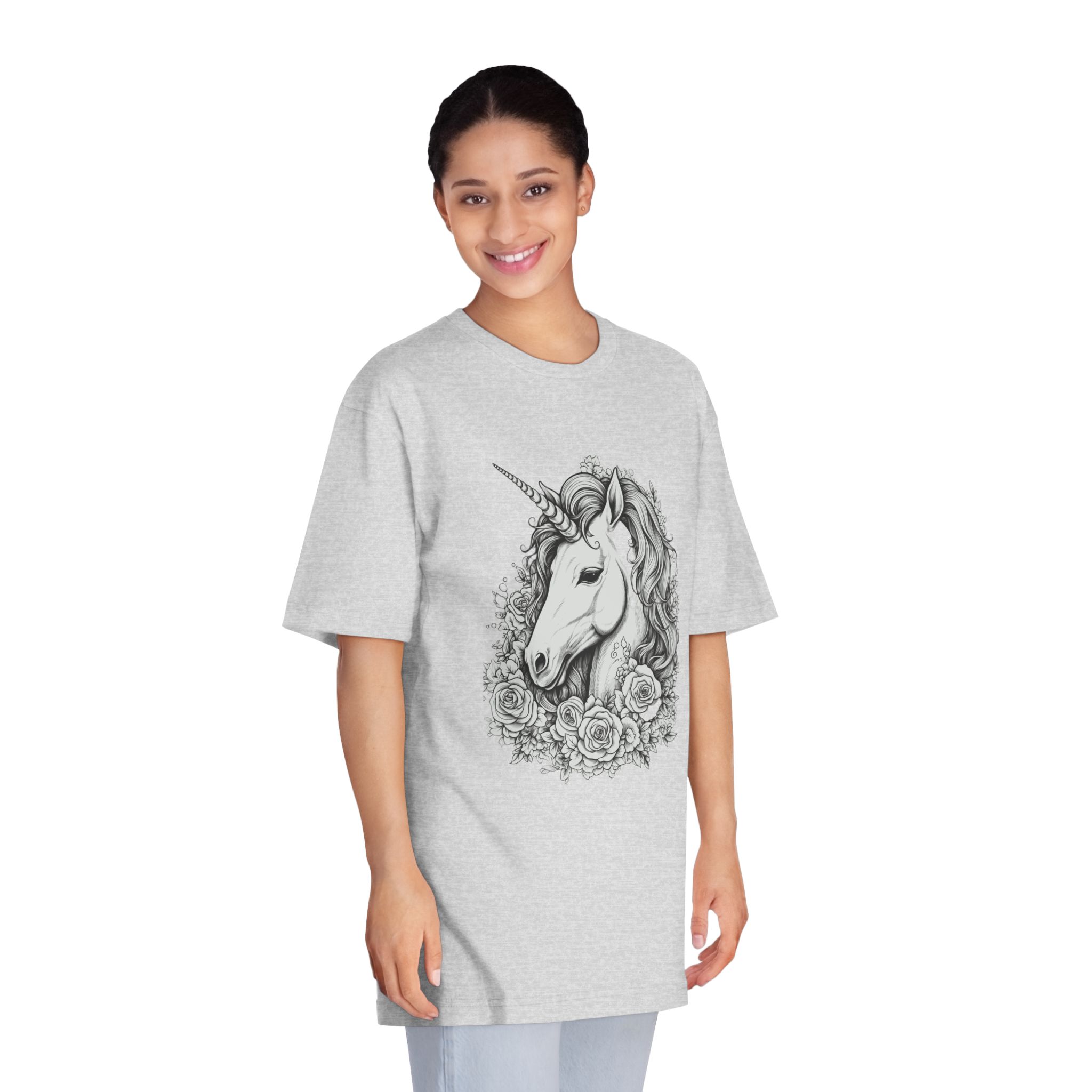 Unicorns 372 Unisex Classic Crewneck T Shirt - Image 15