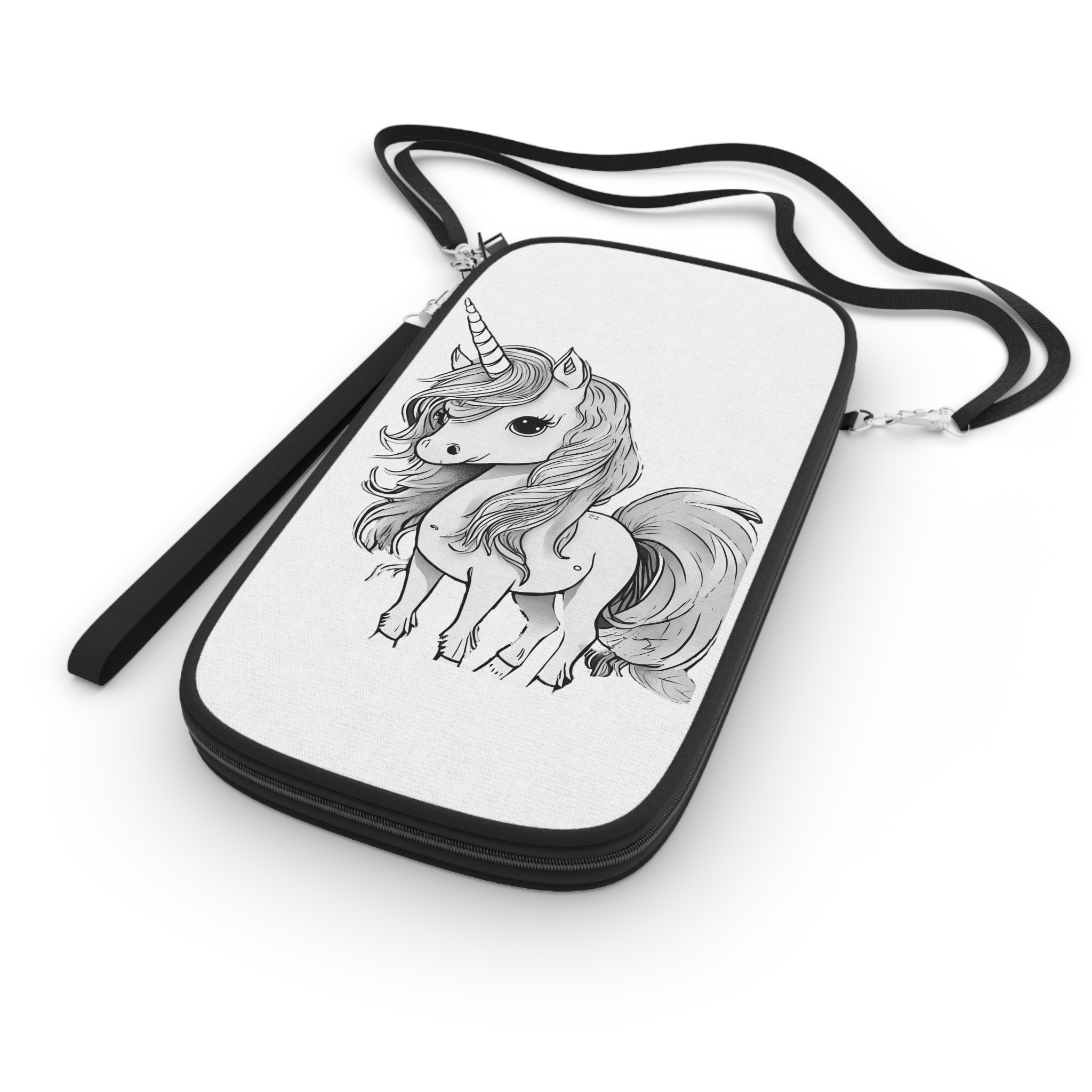 Magical Unicorn Art Kids Passport Wallet - Image 3