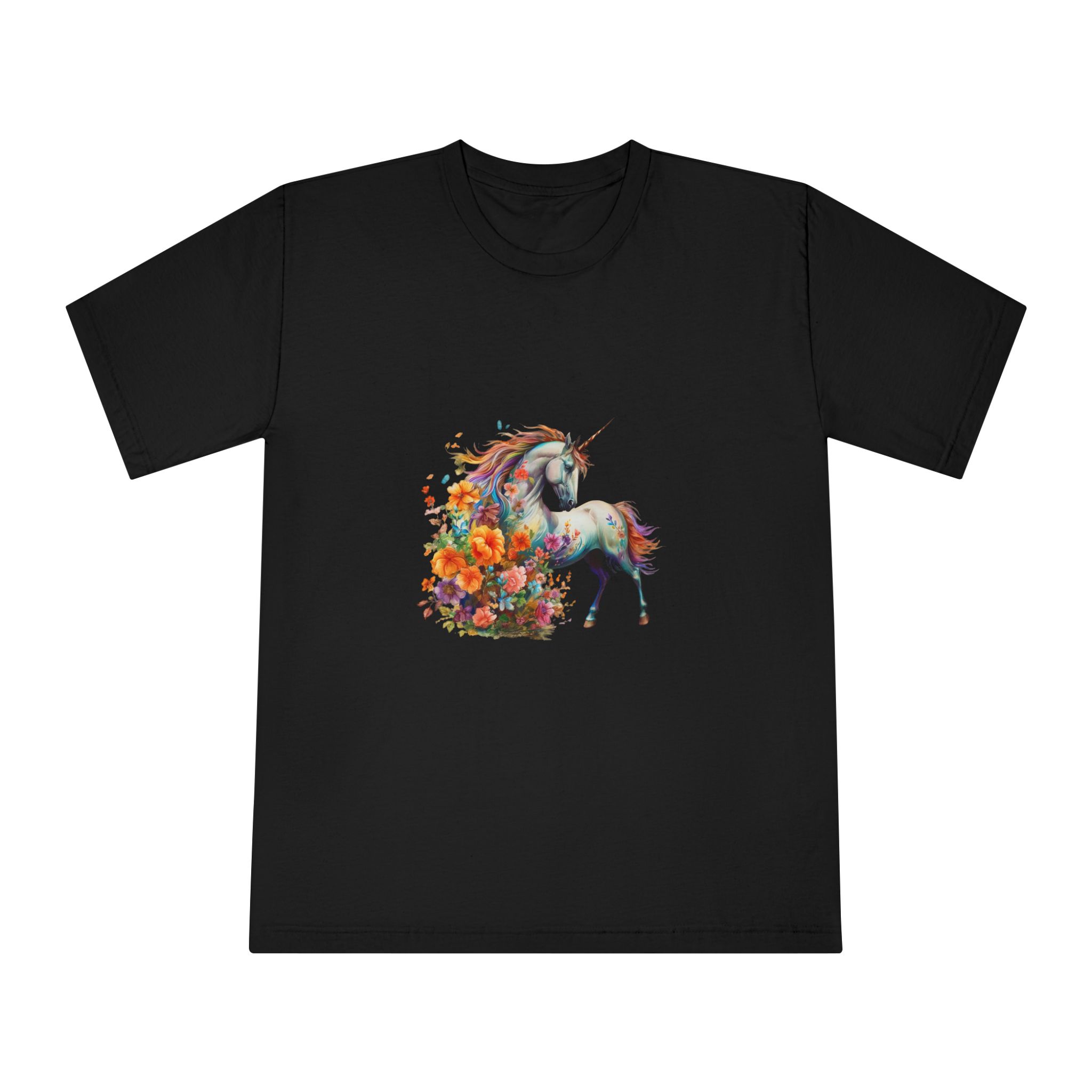 Unicorns 334 Unisex Classic Crewneck T Shirt - Image 5