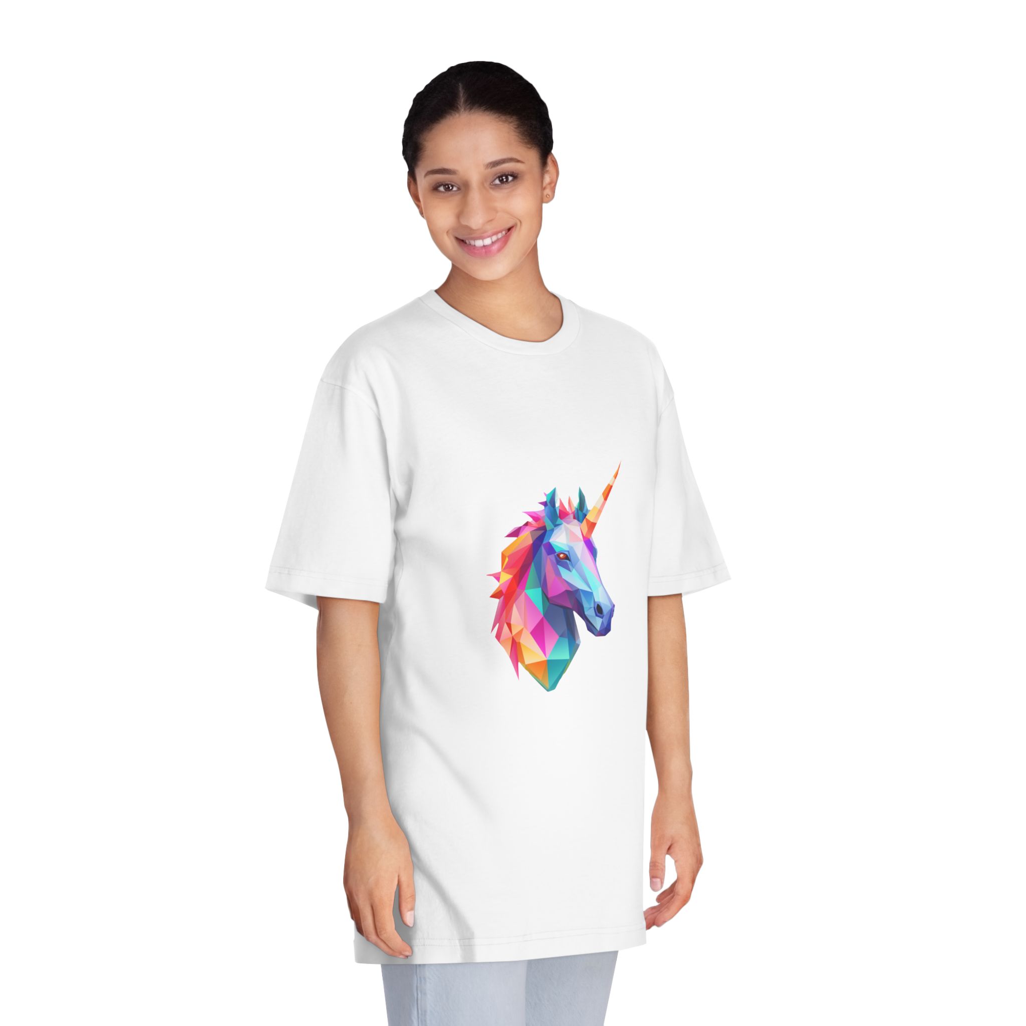 Unicorns 158 Unisex Classic Crewneck T Shirt - Image 3