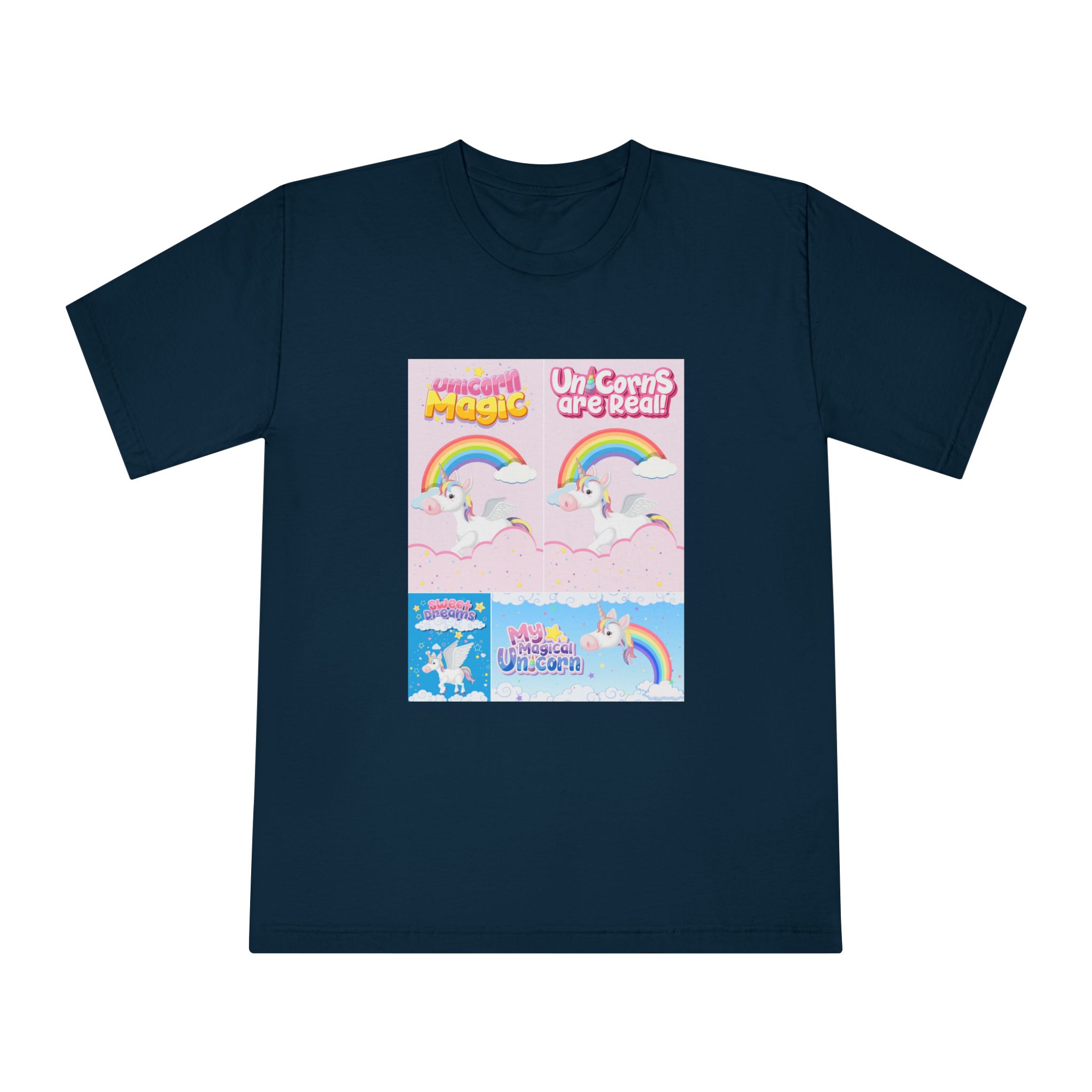 Unicorn V499 Unisex Classic Crewneck T Shirt - Image 17