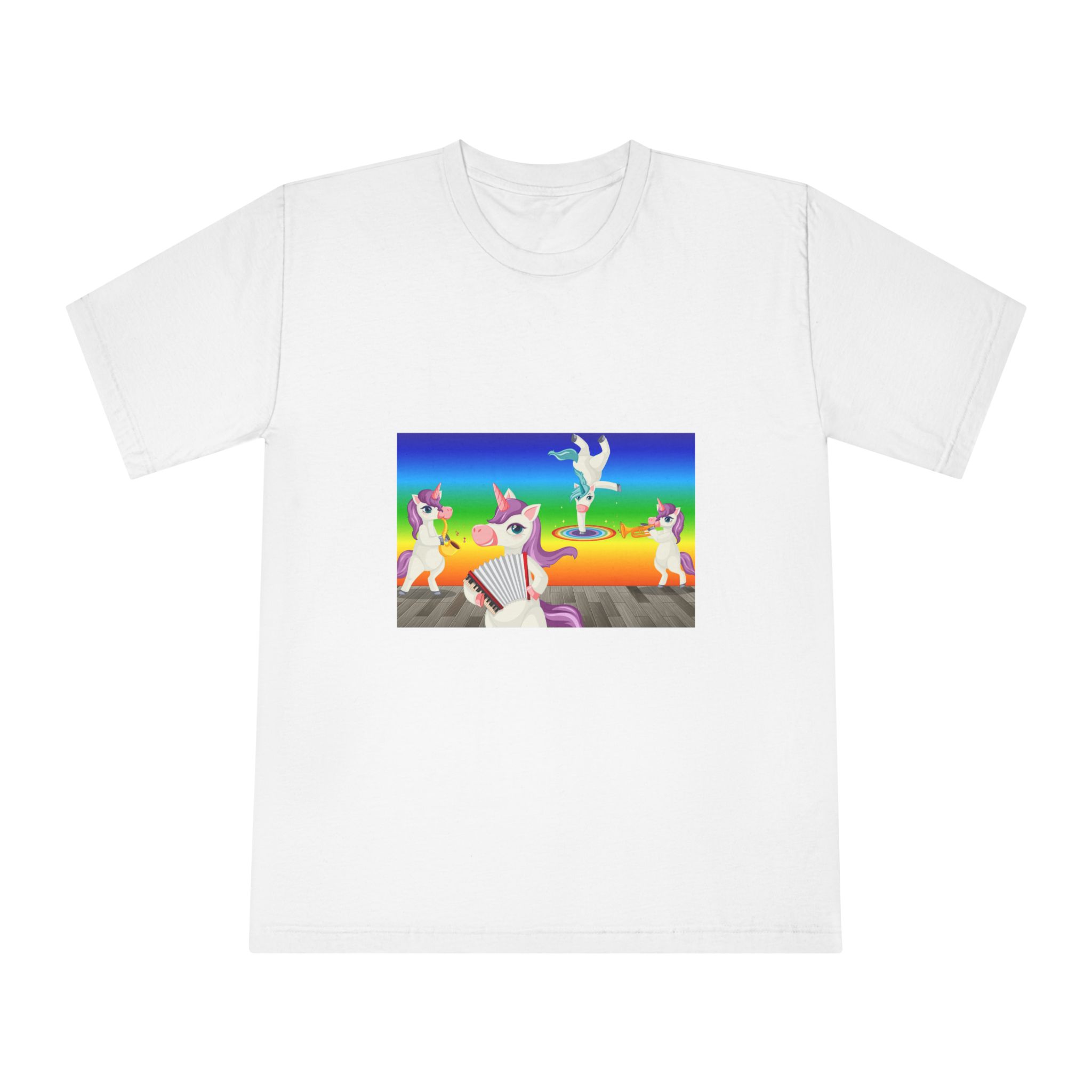 Unicorn V704 Unisex Classic Crewneck T Shirt