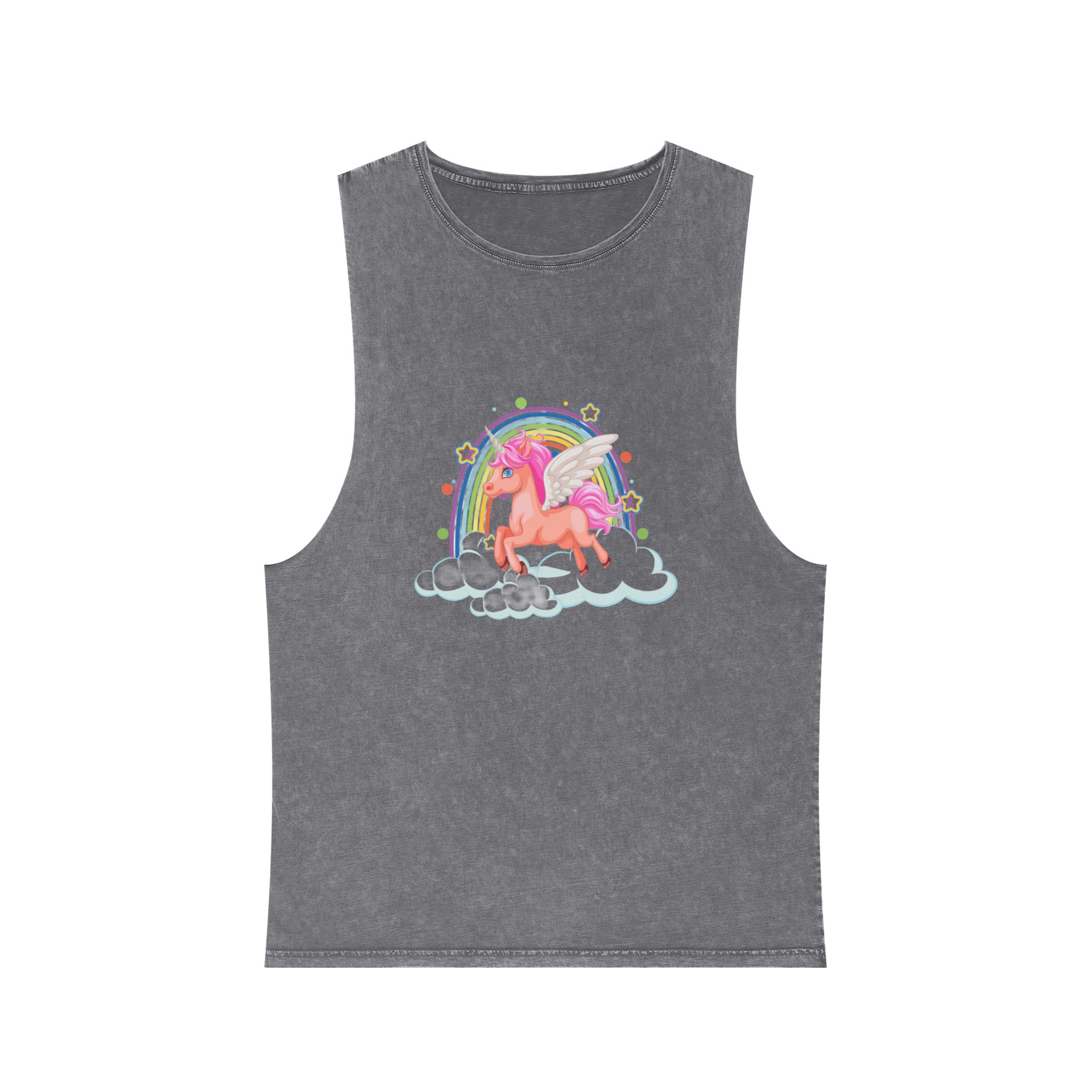 Original Design 7ED97B Unisex Stonewash Tank Top - Image 9