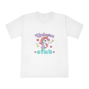 Unicorn Club Text With Colorful Hair Unicorn Unisex Classic Crewneck T Shirt