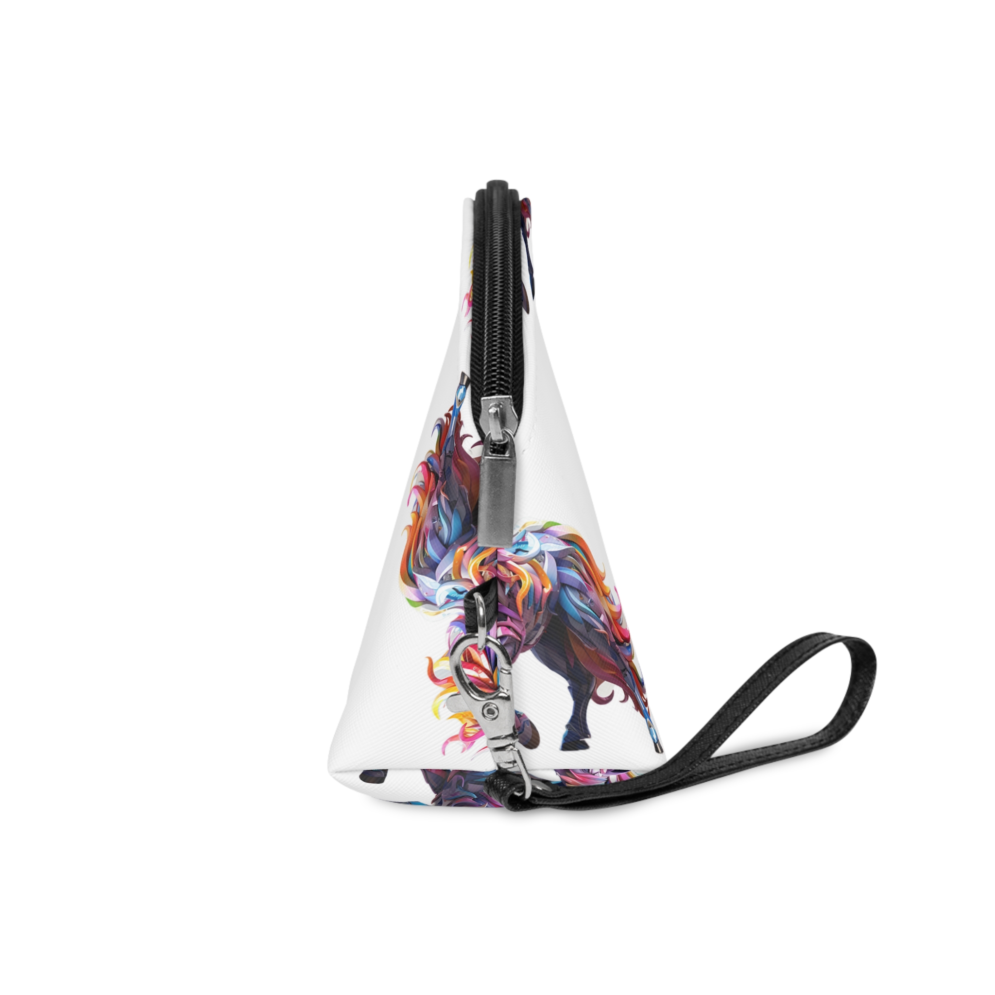 Colorful 3d Mythical Unicorn (4) Makeup Bag - Image 3