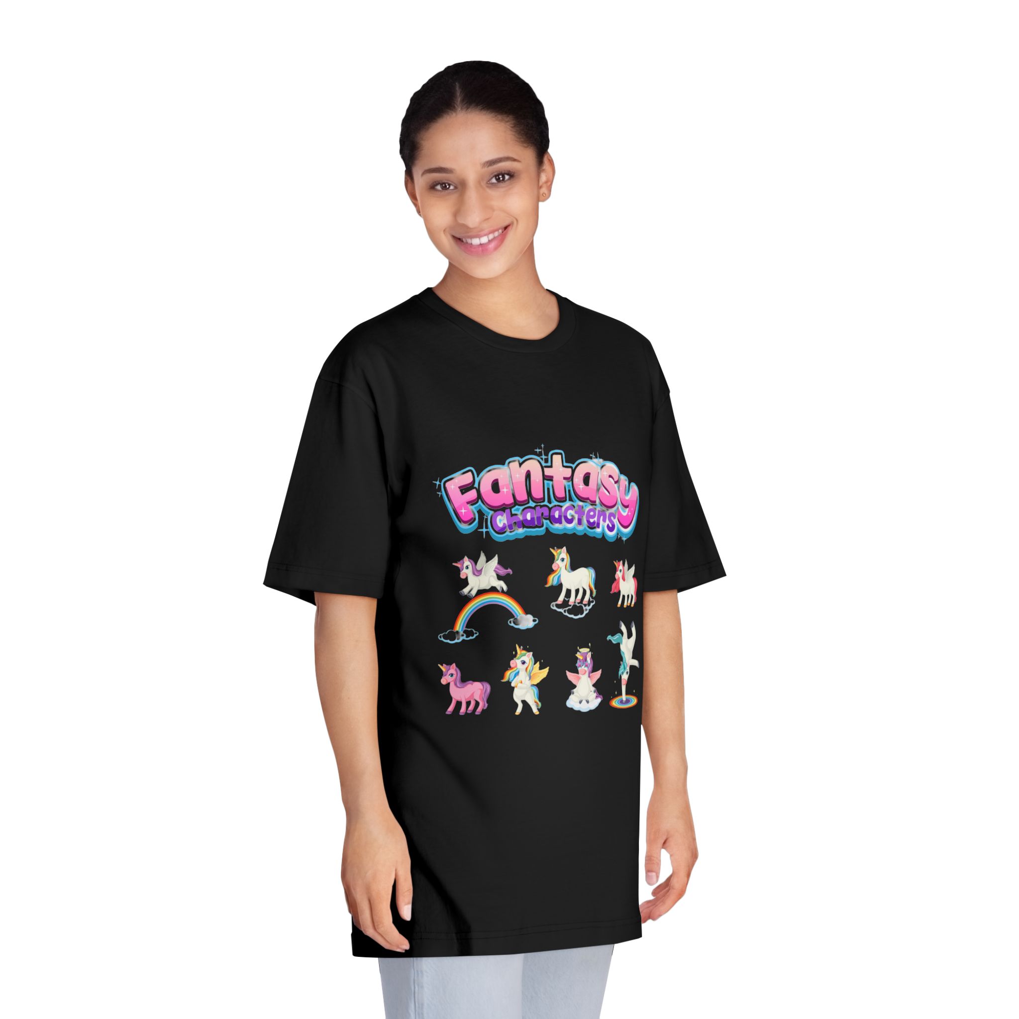 Unicorn V751 Unisex Classic Crewneck T Shirt - Image 7