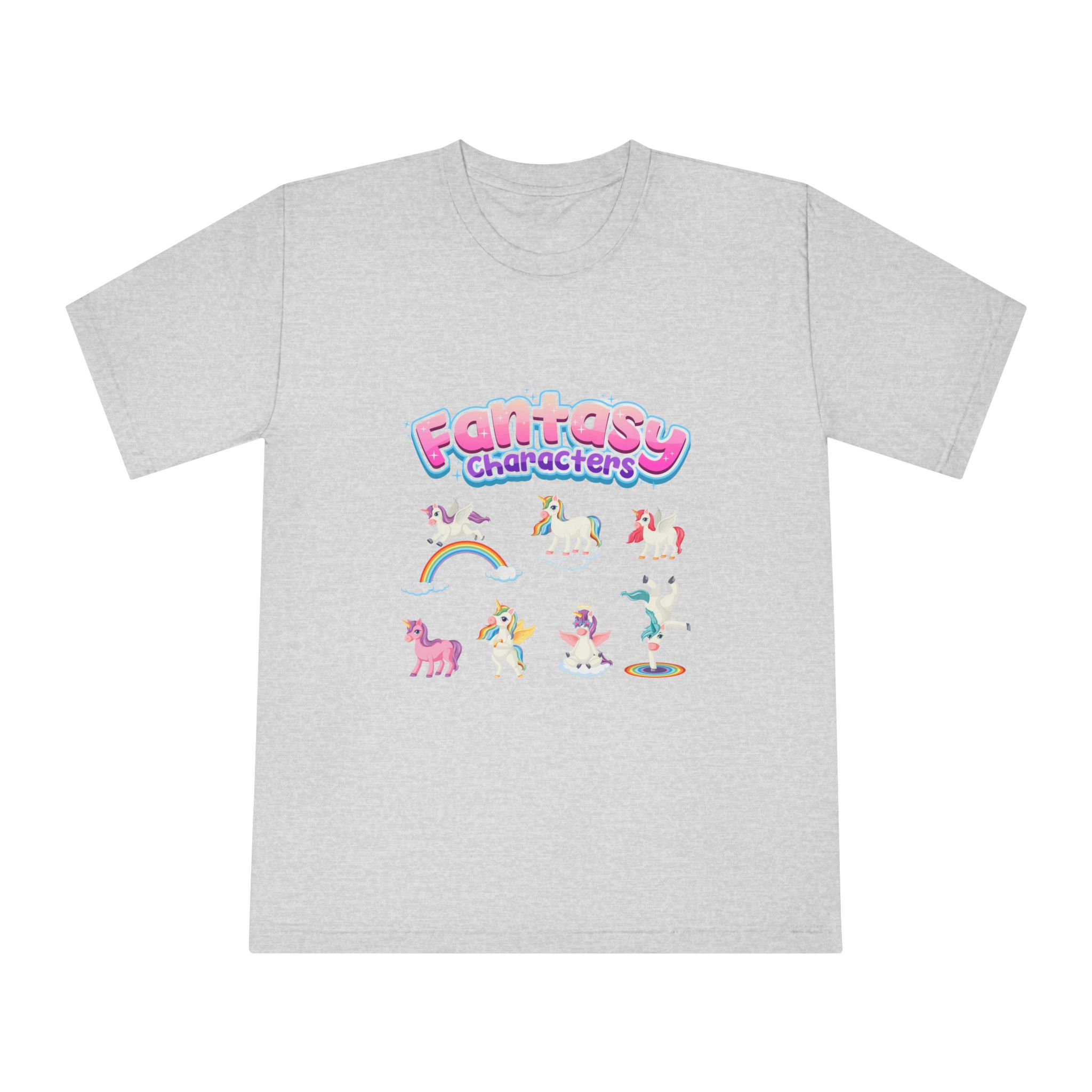 Unicorn V751 Unisex Classic Crewneck T Shirt - Image 13