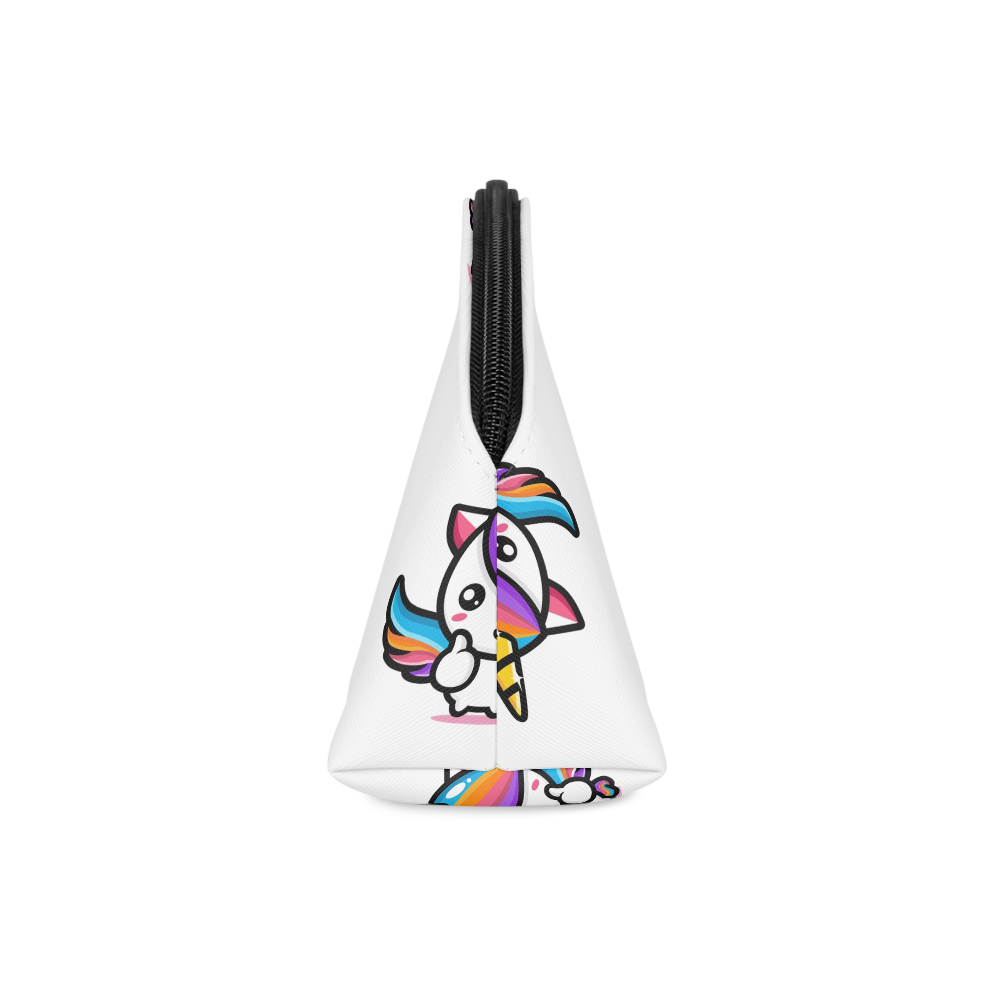 Cute Unicorn Mascot Design Makeup Bag - Image 4