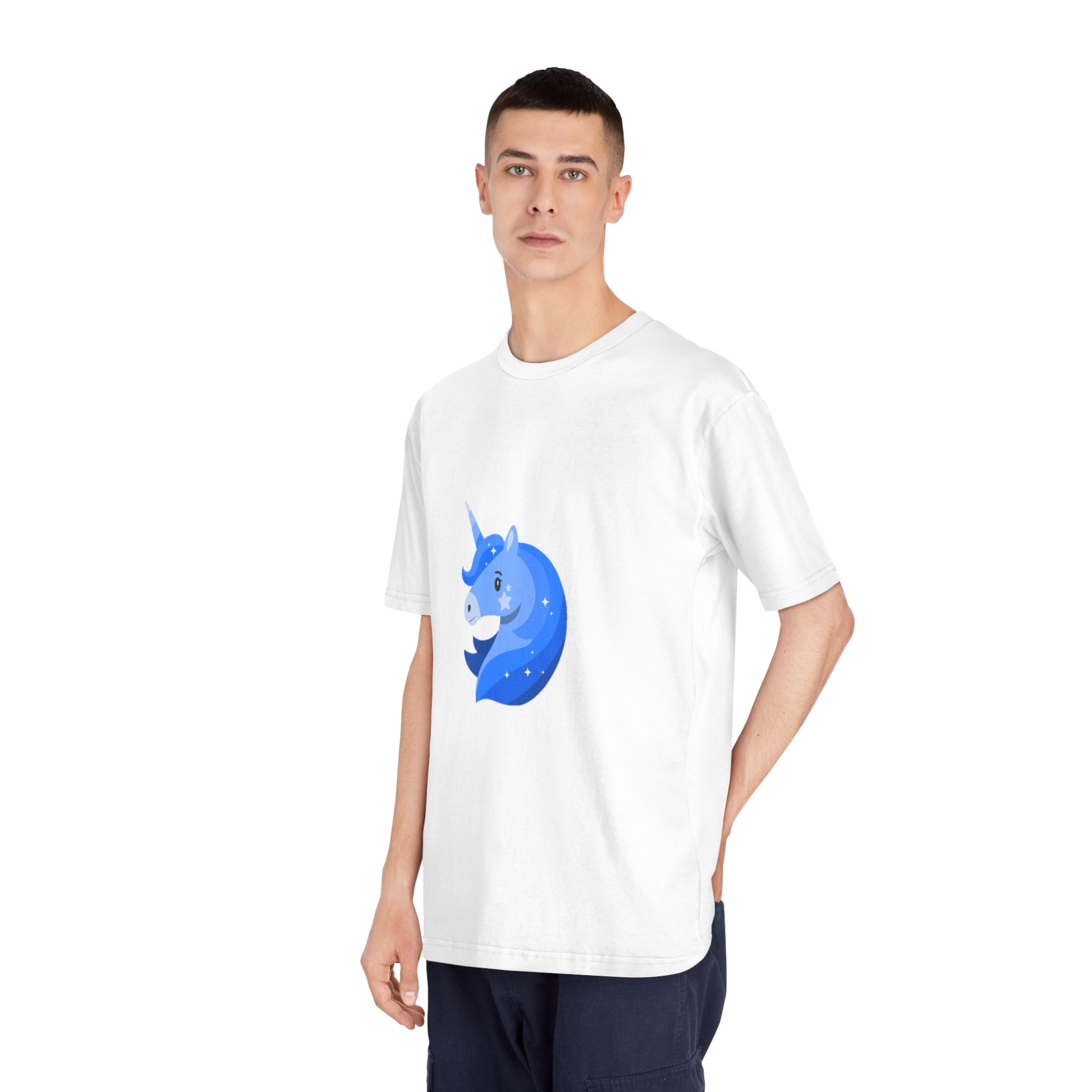 Unicorn V849 Unisex Classic Crewneck T Shirt - Image 4