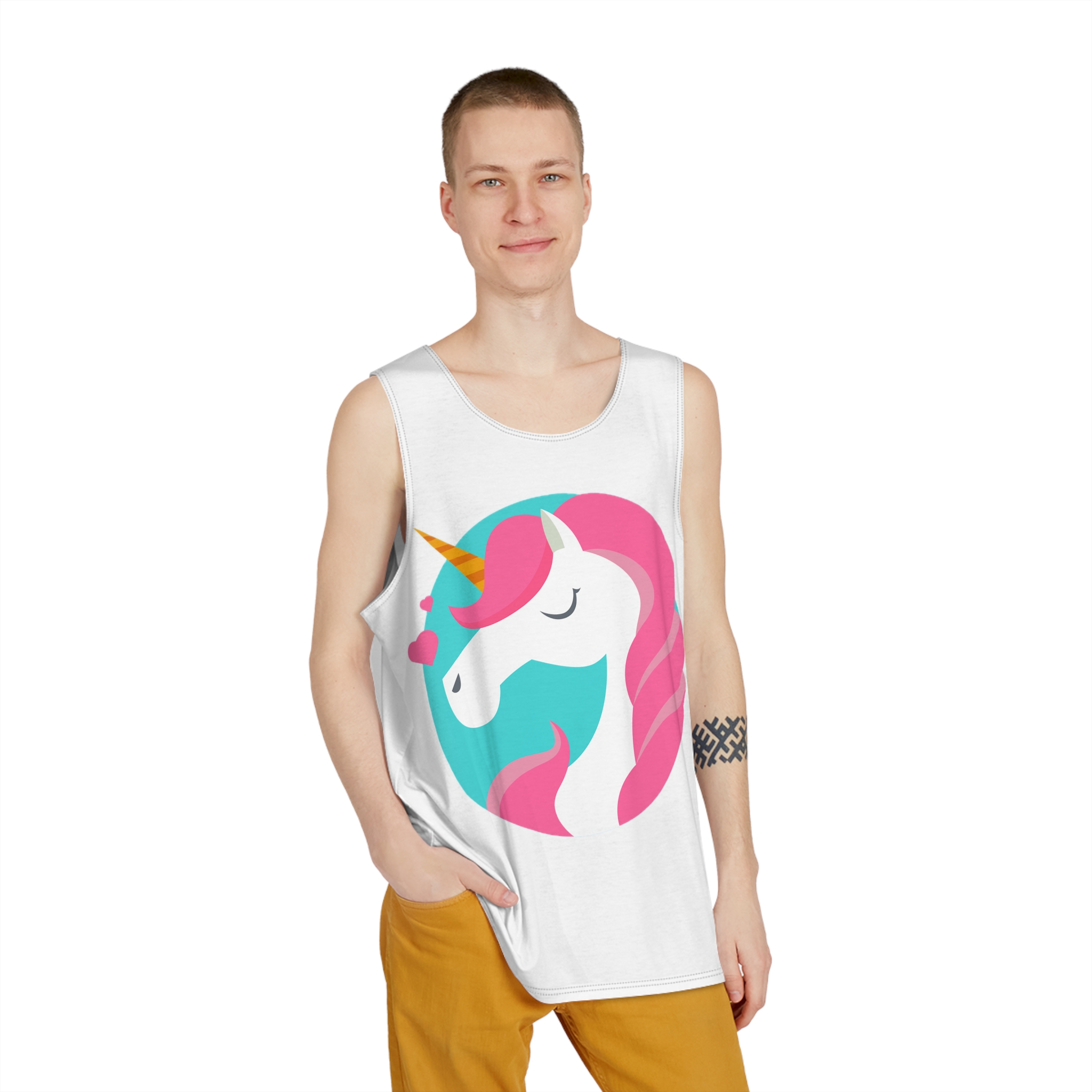 Unicorn V58 Mens Tank Aop - Image 3