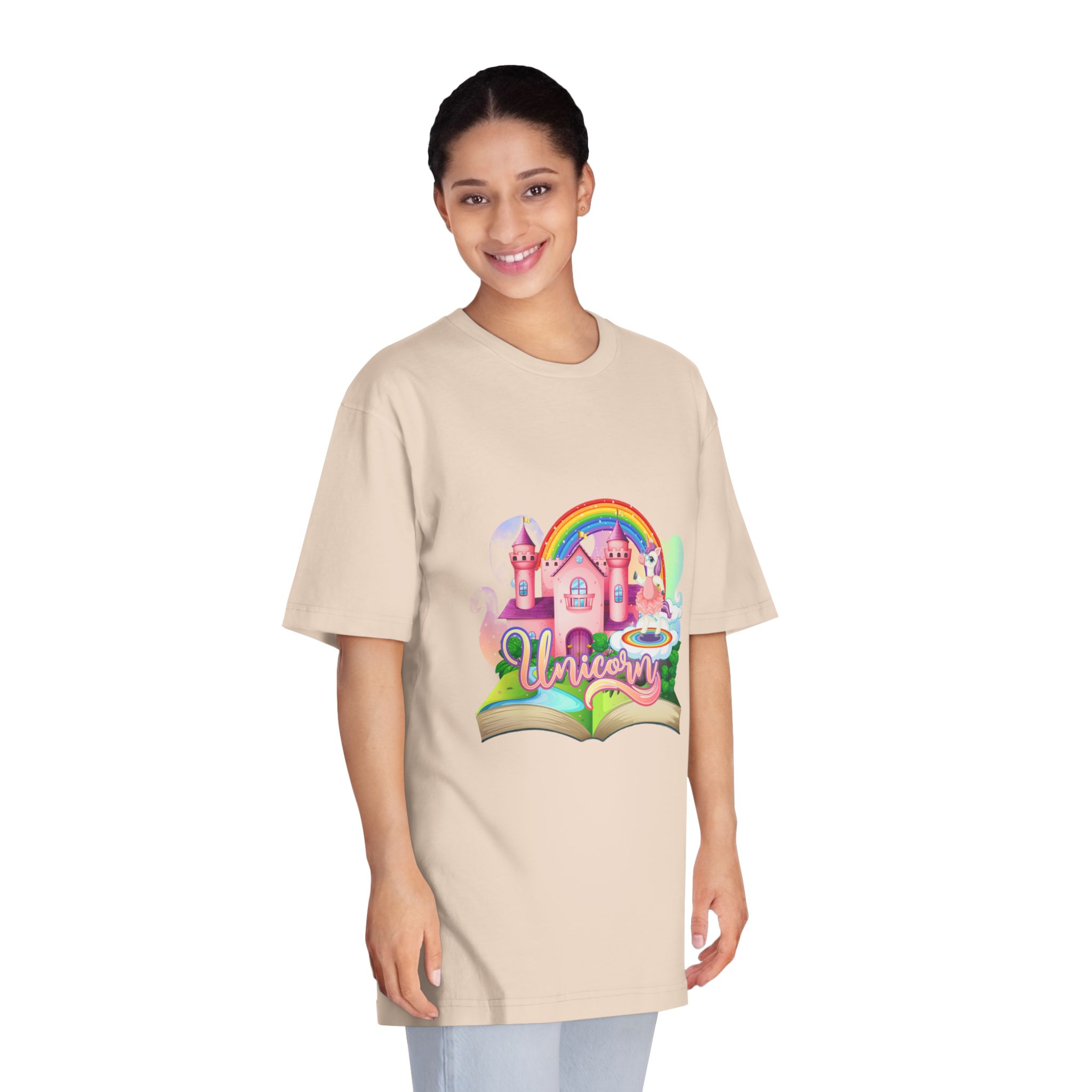Unicorn V585 Unisex Classic Crewneck T Shirt - Image 11
