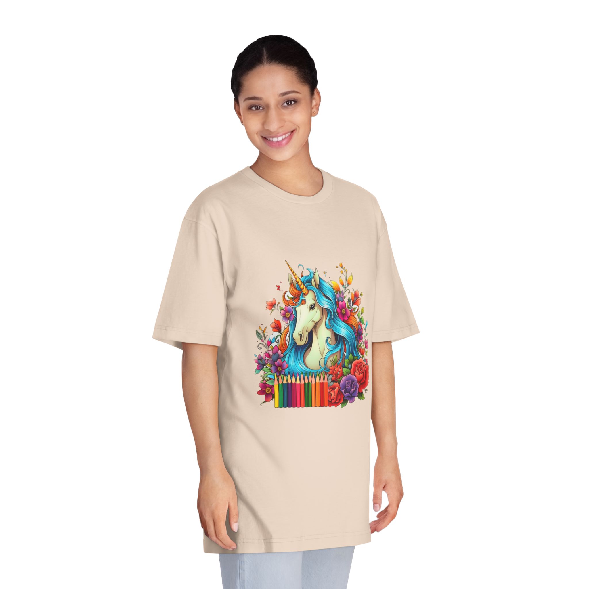 Unicorns 378 Unisex Classic Crewneck T Shirt - Image 11