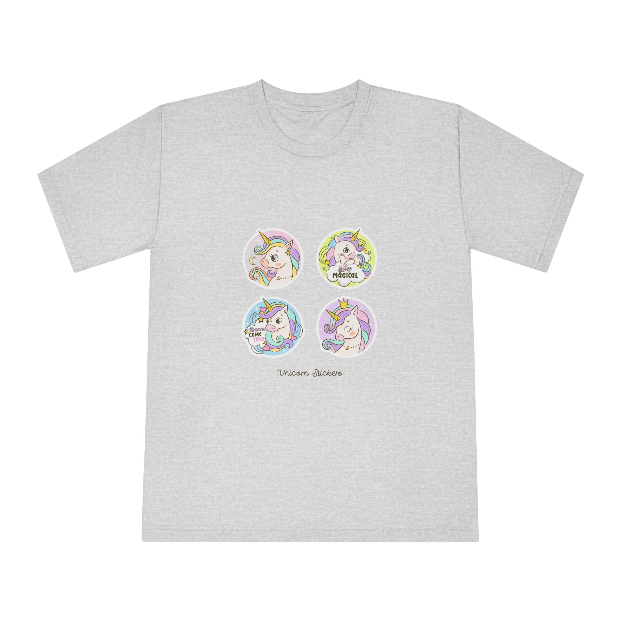 Unicorn V763 Unisex Classic Crewneck T Shirt - Image 13