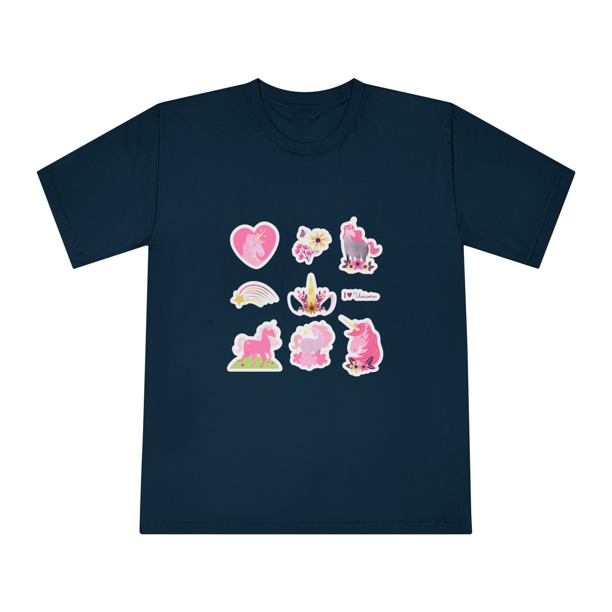Unicorn V867 Unisex Classic Crewneck T Shirt - Image 17