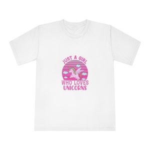 Just A Girl Who Loves Unicorns Unisex Classic Crewneck T Shirt