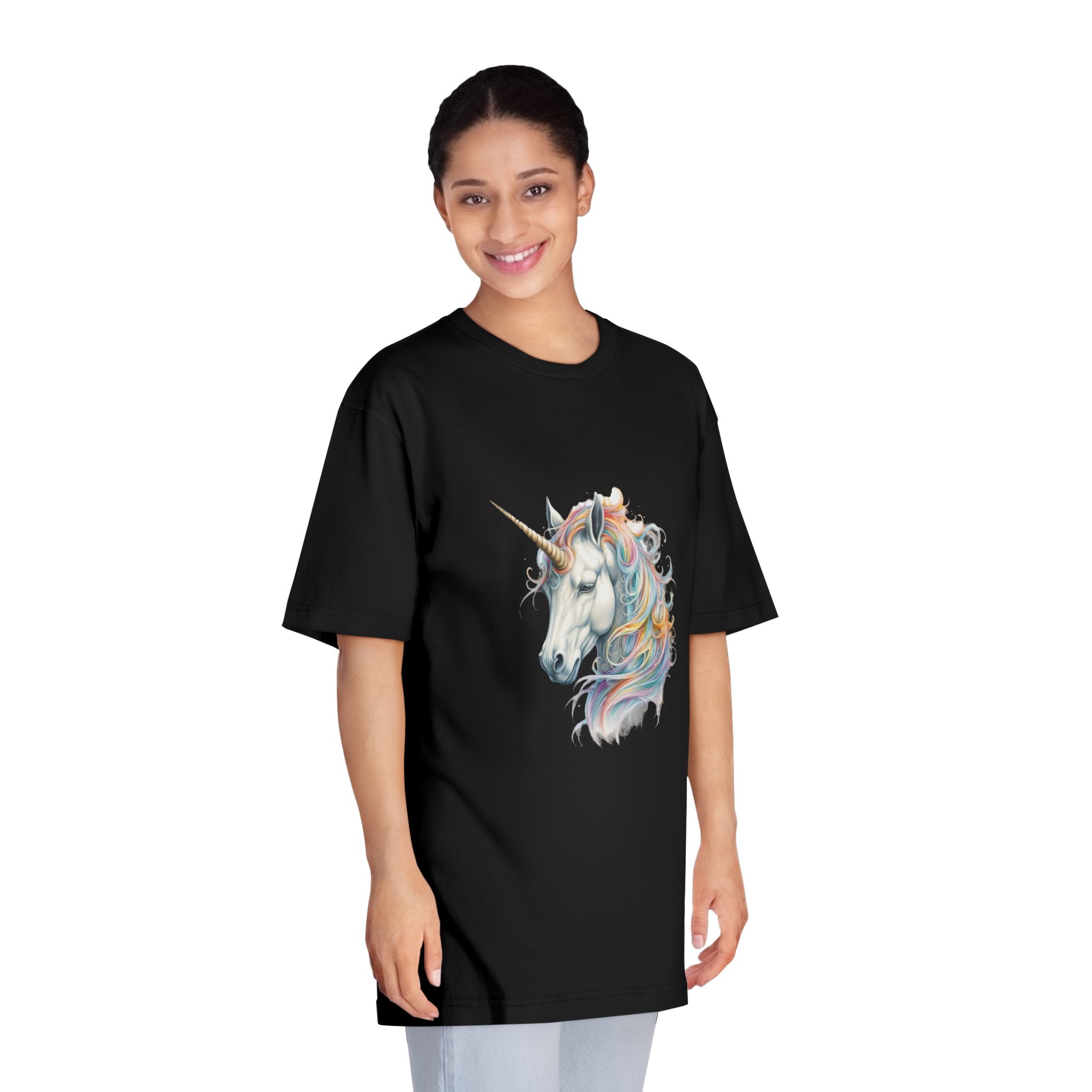 Unicorns 377 Unisex Classic Crewneck T Shirt - Image 7