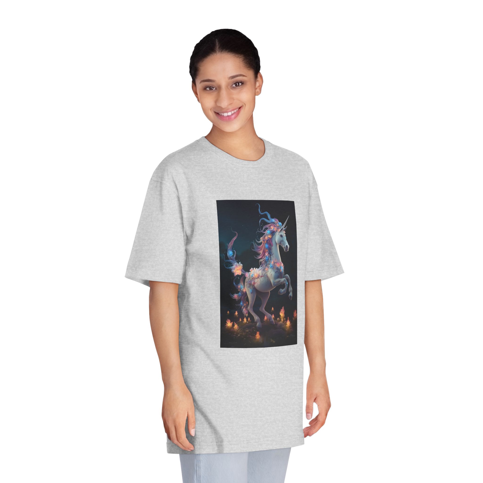 Magical Mythical Unicorn Creature 4 Unisex Classic Crewneck T Shirt - Image 15
