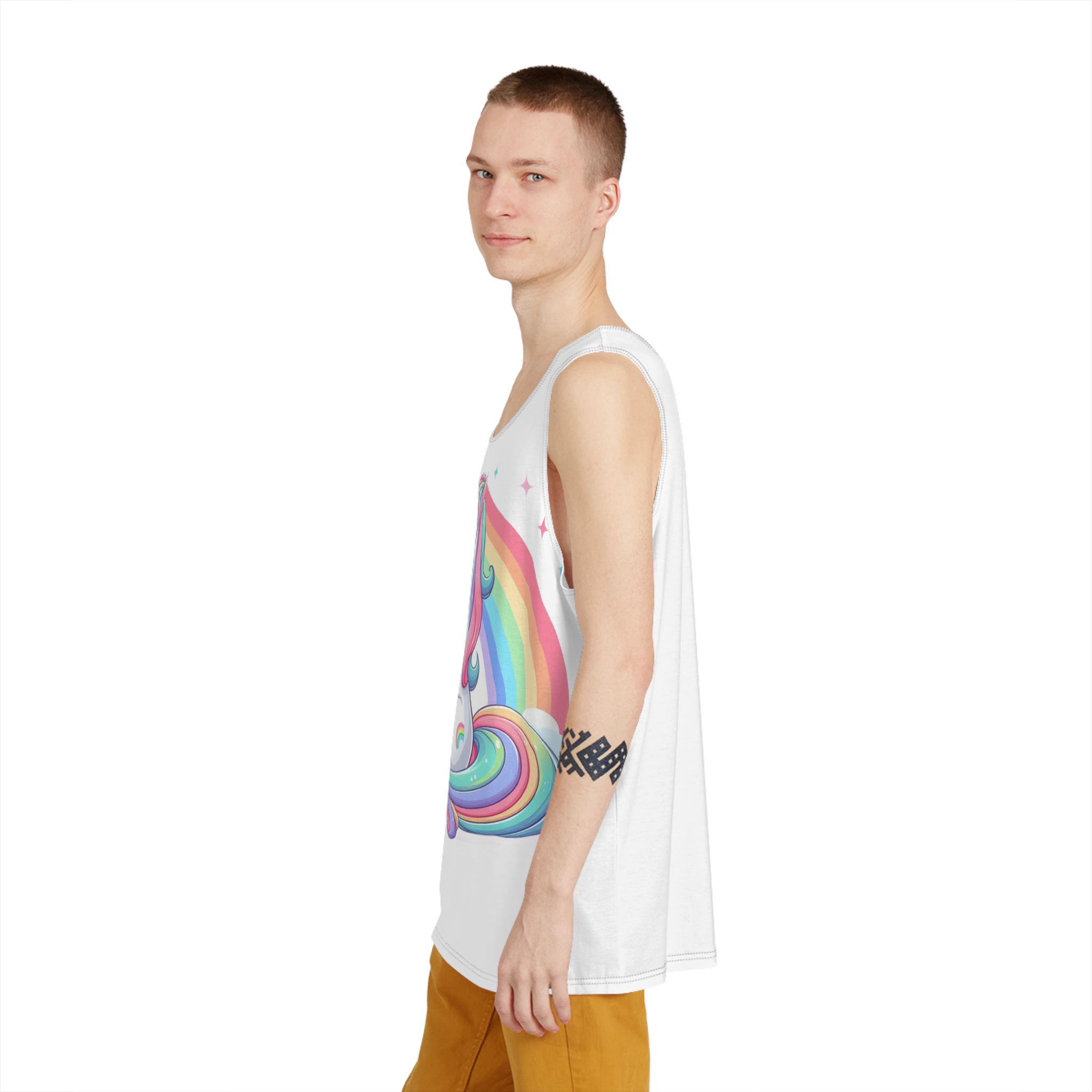 Unicorn V1 Mens Tank Aop