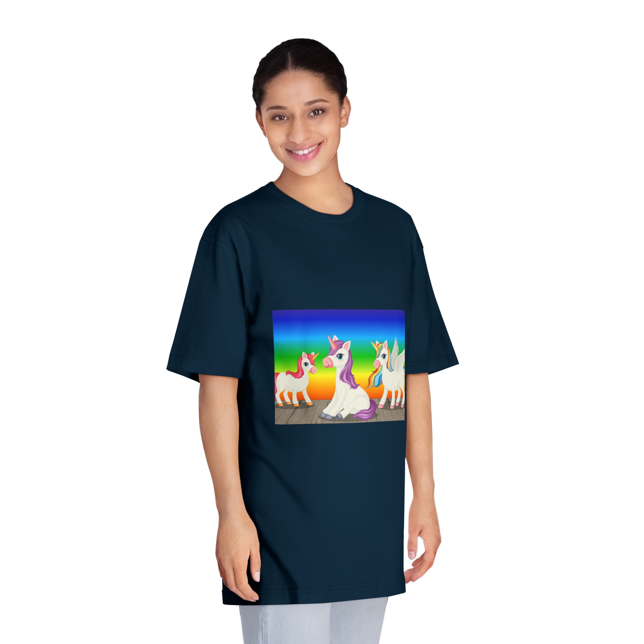 Unicorn V711 Unisex Classic Crewneck T Shirt - Image 19