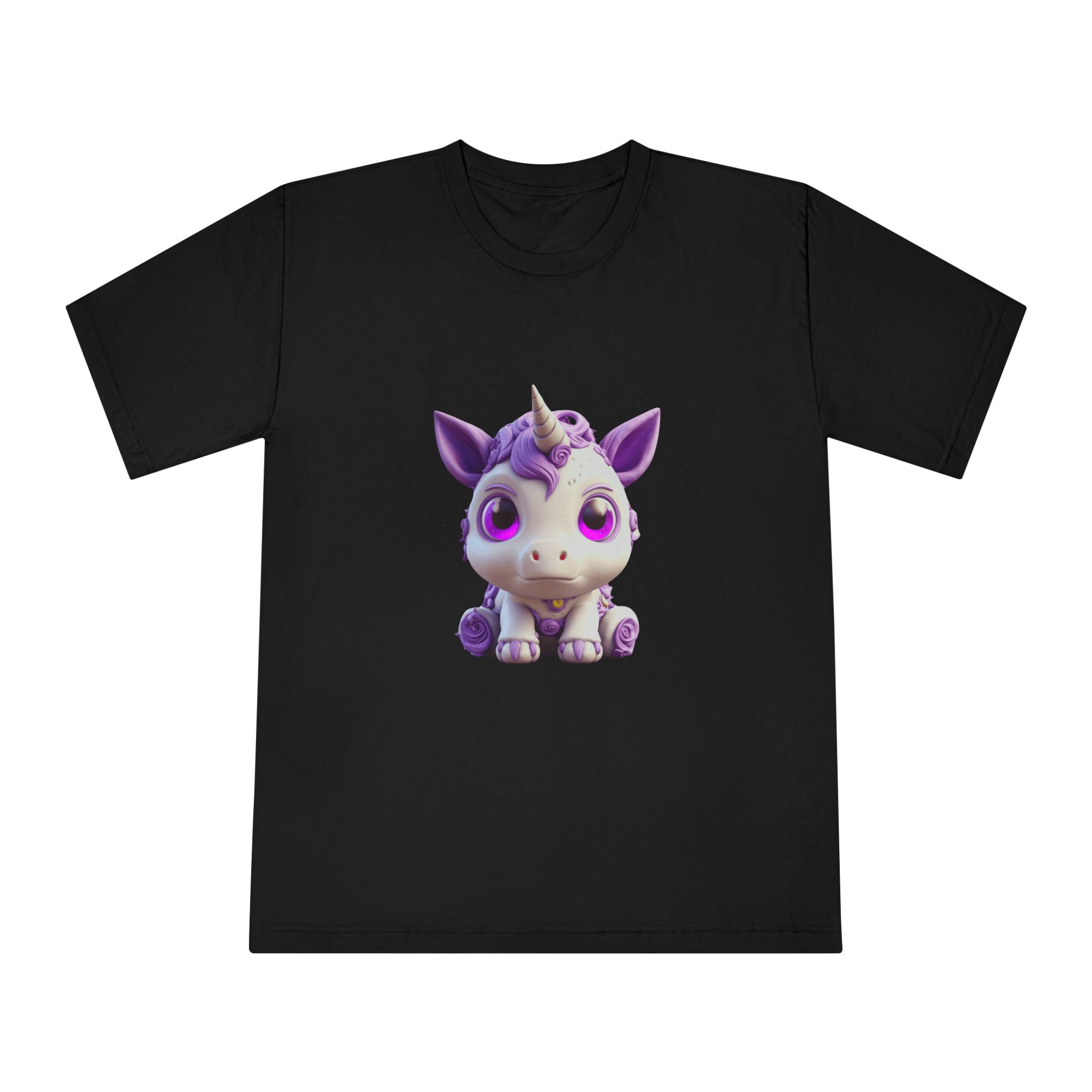Unicorns 348 Unisex Classic Crewneck T Shirt - Image 5