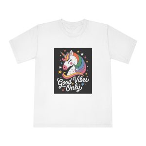 Good Vibes Only T Shirt Design Unisex Classic Crewneck T Shirt