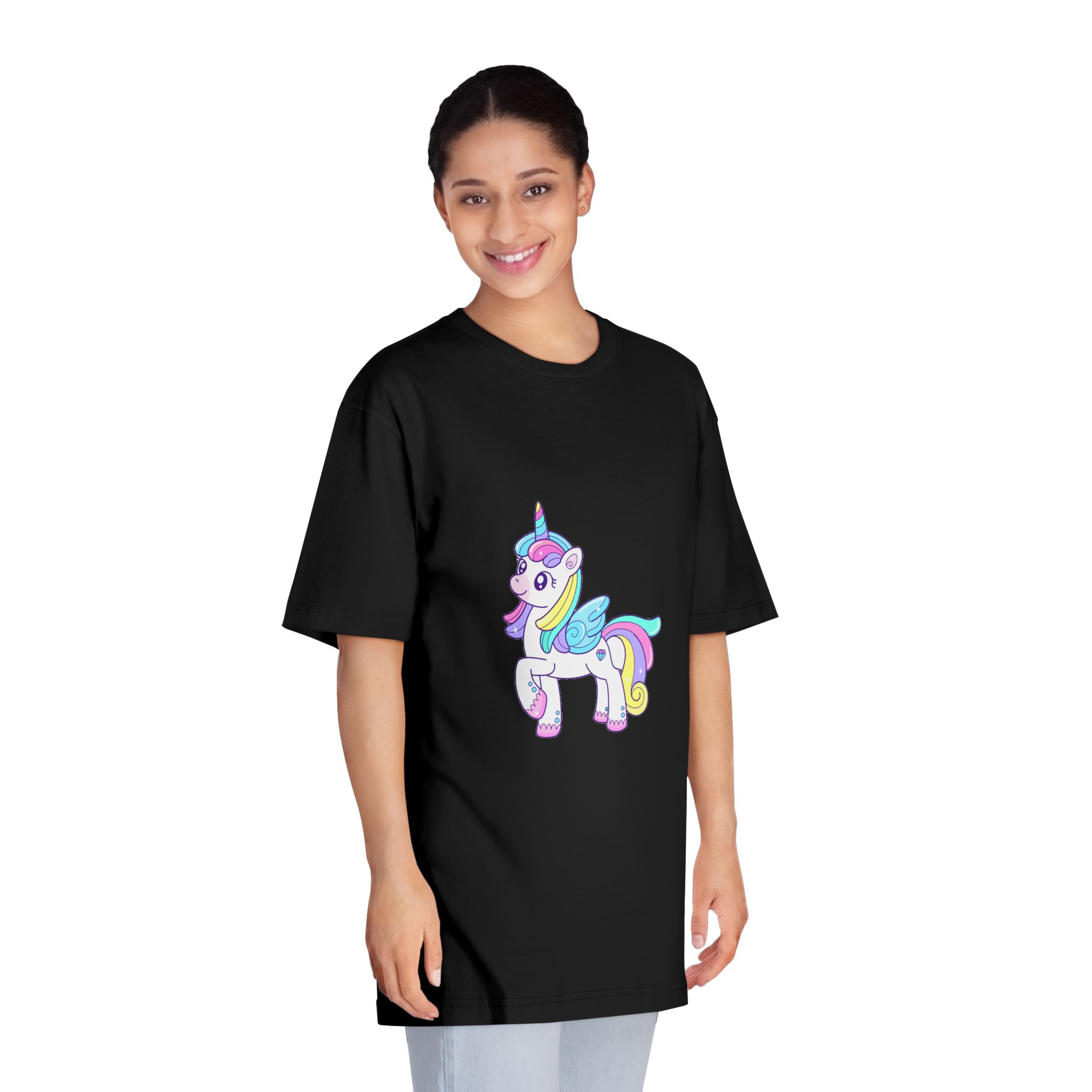 Unicorn V896 Unisex Classic Crewneck T Shirt - Image 7