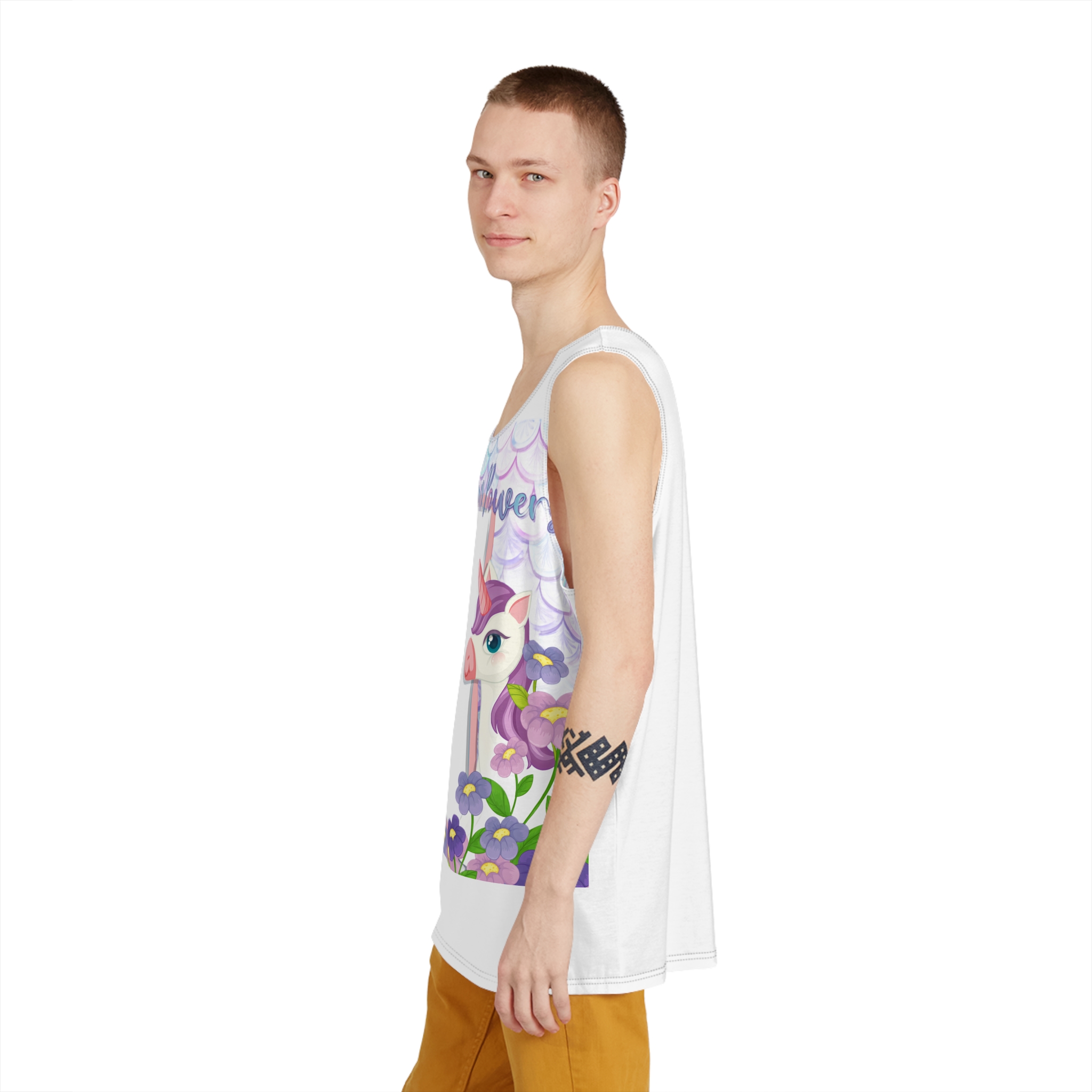 Unicorn V613 Mens Tank Aop