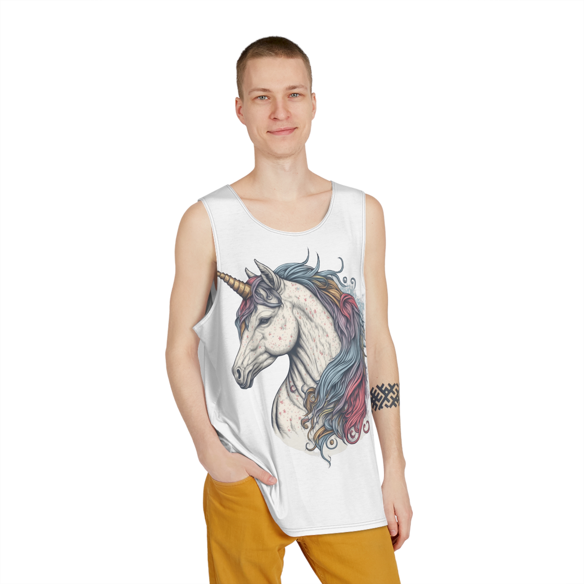 Unicorns 383 Mens Tank Aop - Image 3