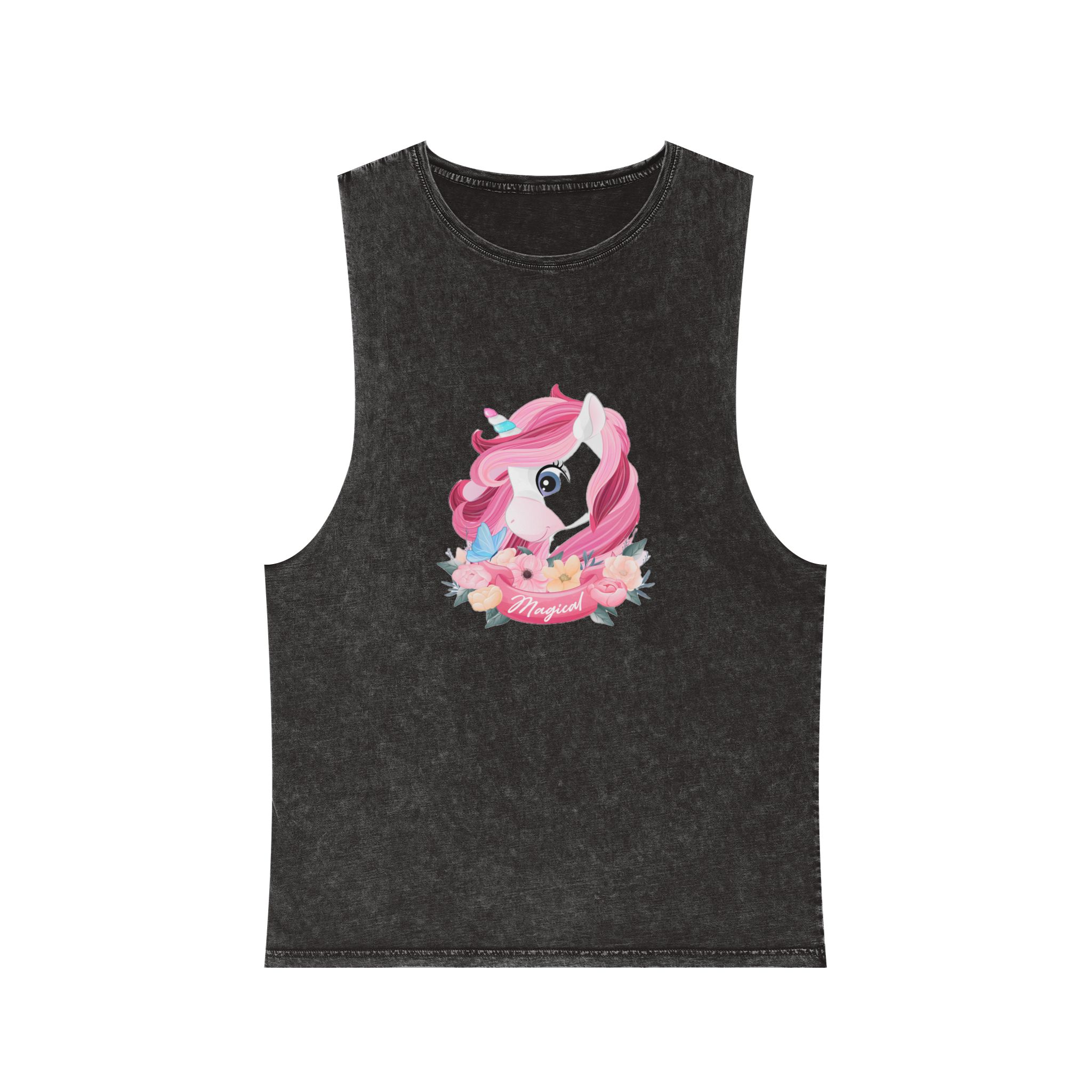 Unicorn V491 Unisex Stonewash Tank Top