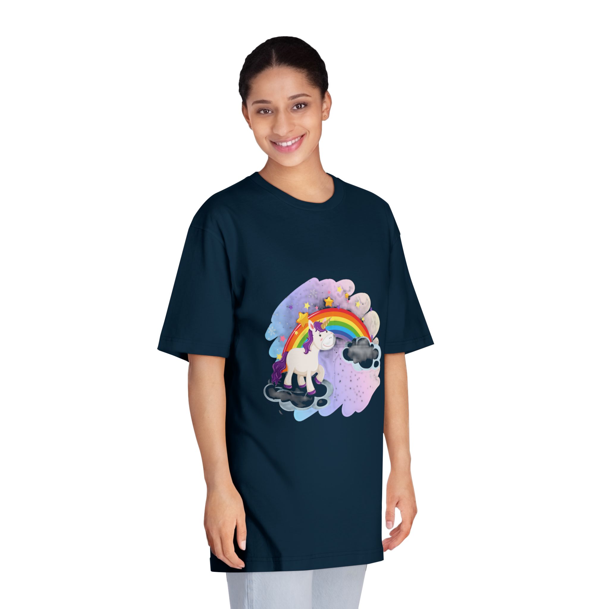 Unicorn V612 Unisex Classic Crewneck T Shirt - Image 19