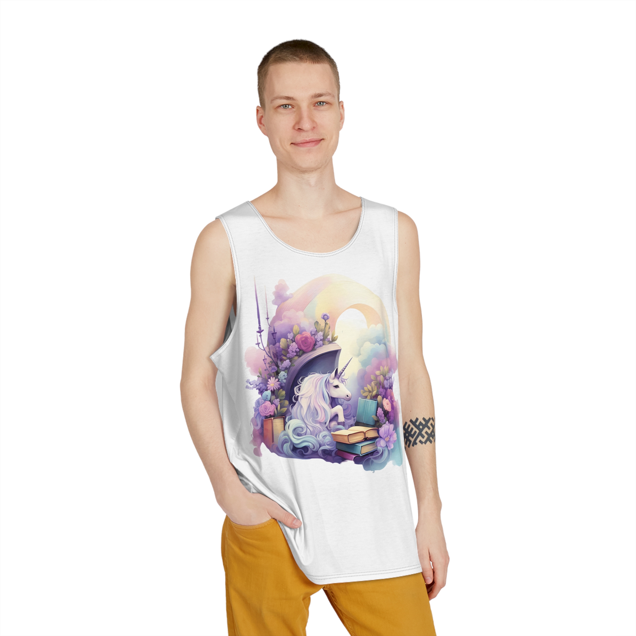 Unicorns 242 Mens Tank Aop - Image 3