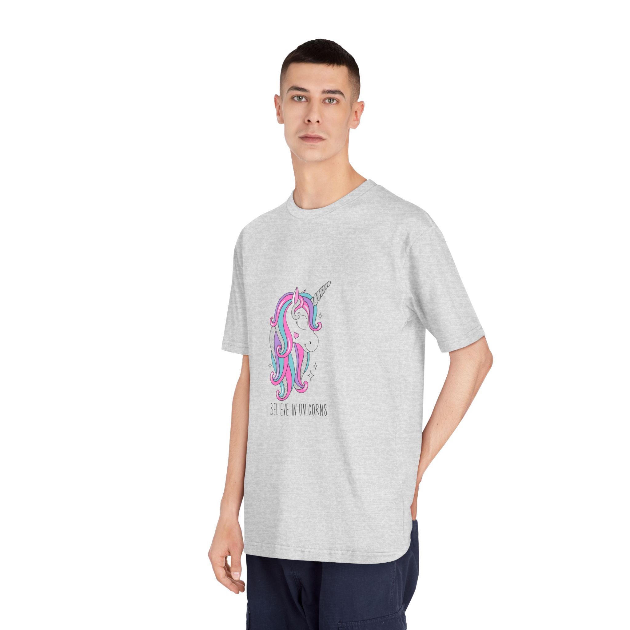 I Belive In Unicorns Copia Unisex Classic Crewneck T Shirt - Image 16