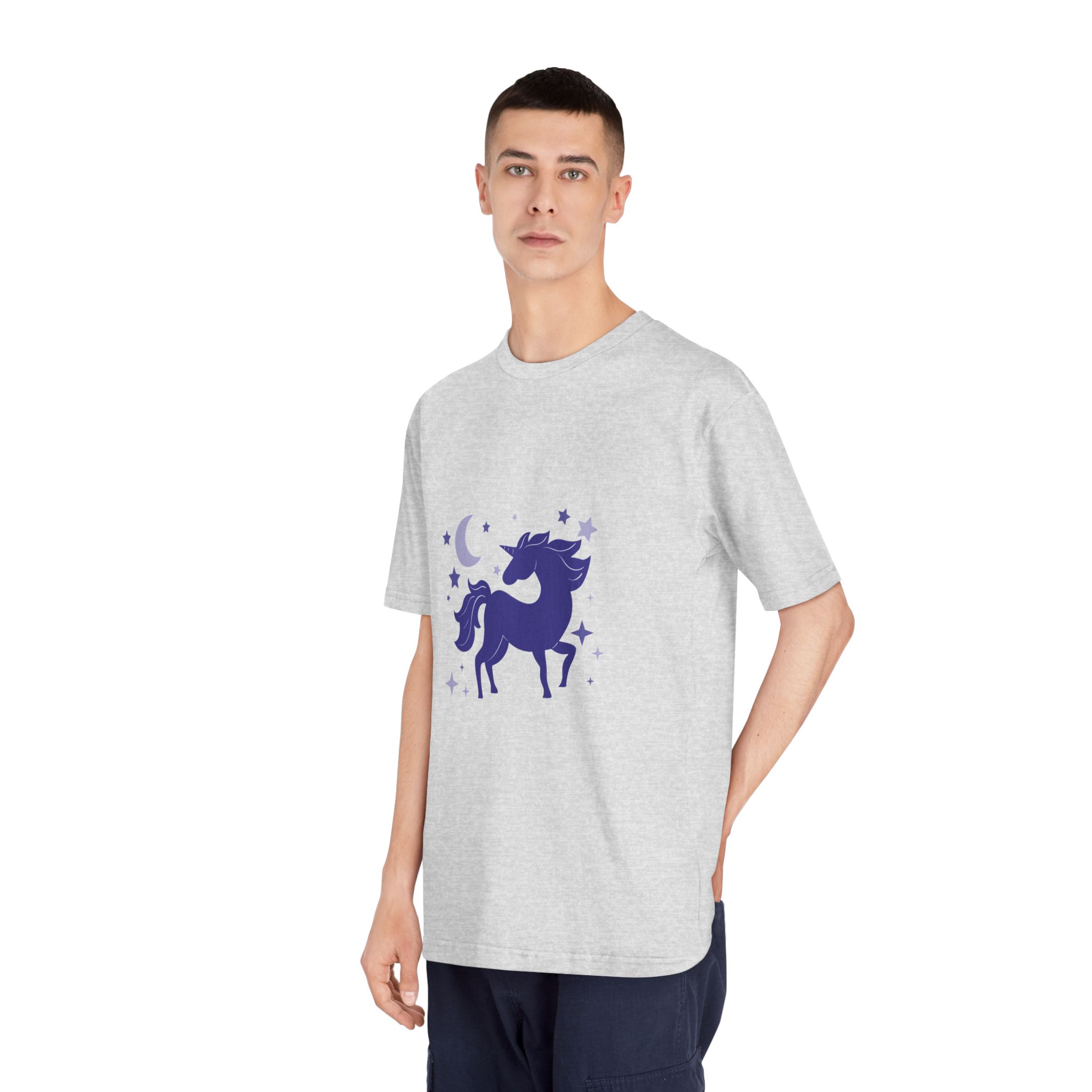 Unicorn V834 Unisex Classic Crewneck T Shirt - Image 16