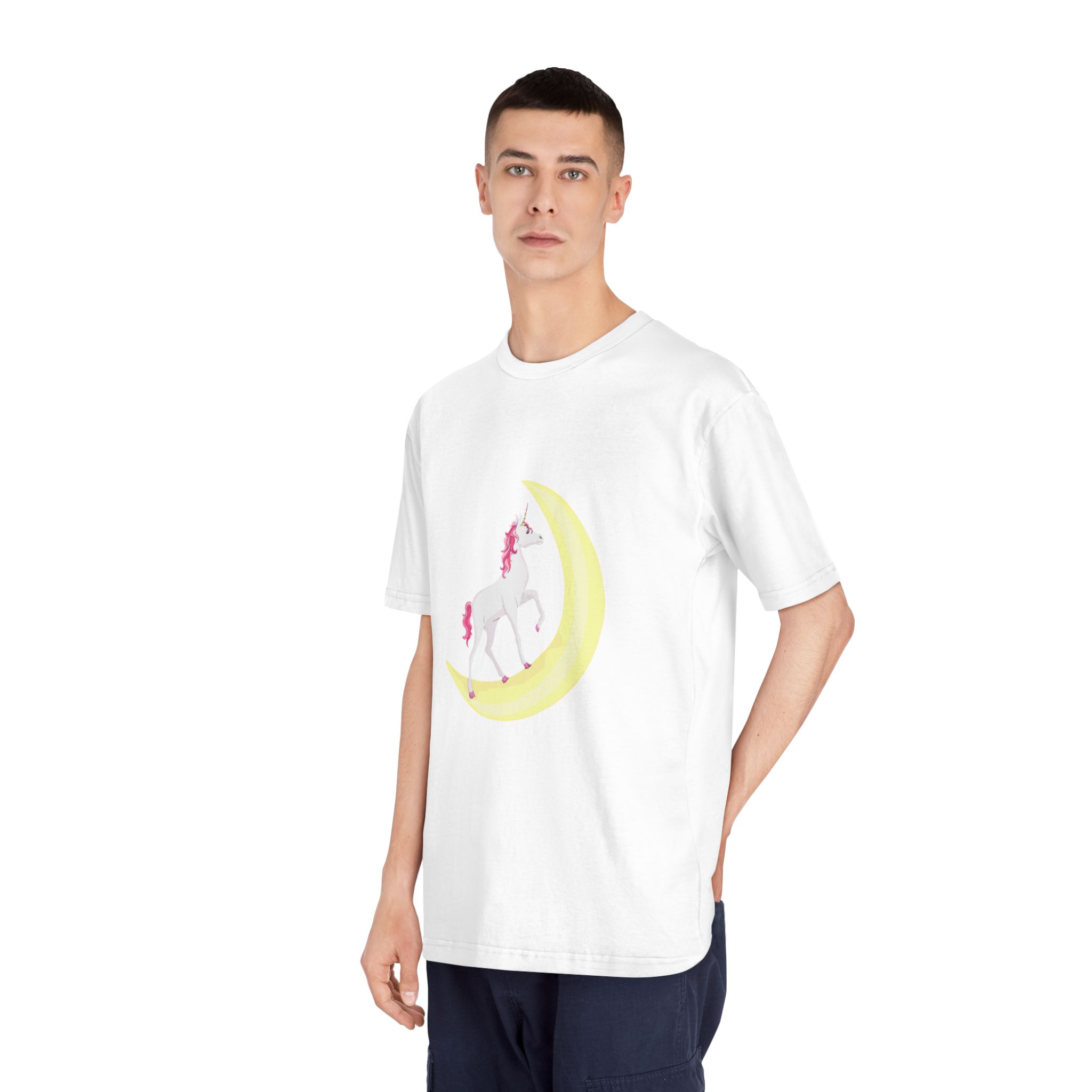 Unicorns 126 Unisex Classic Crewneck T Shirt - Image 4