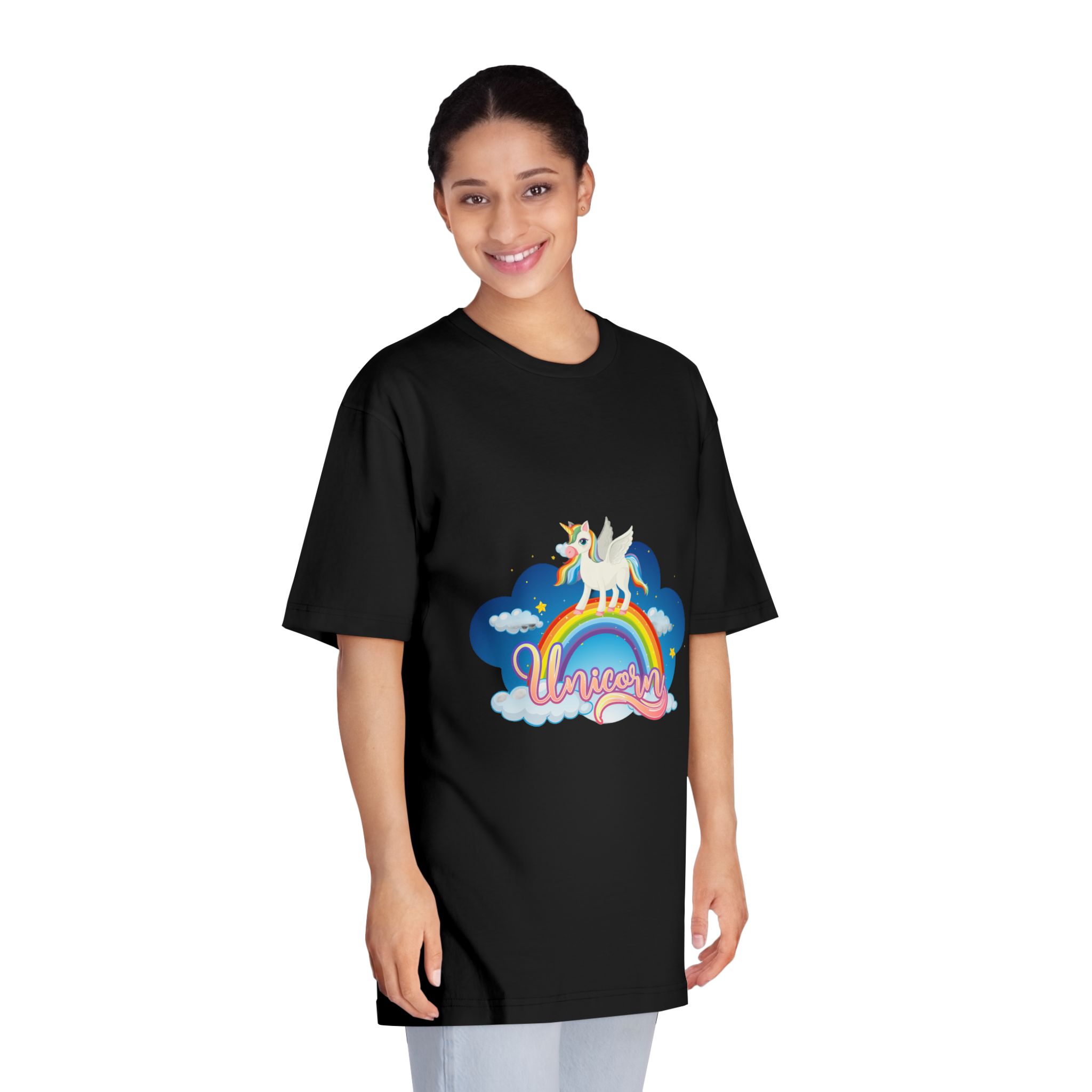 Unicorn V596 Unisex Classic Crewneck T Shirt - Image 7