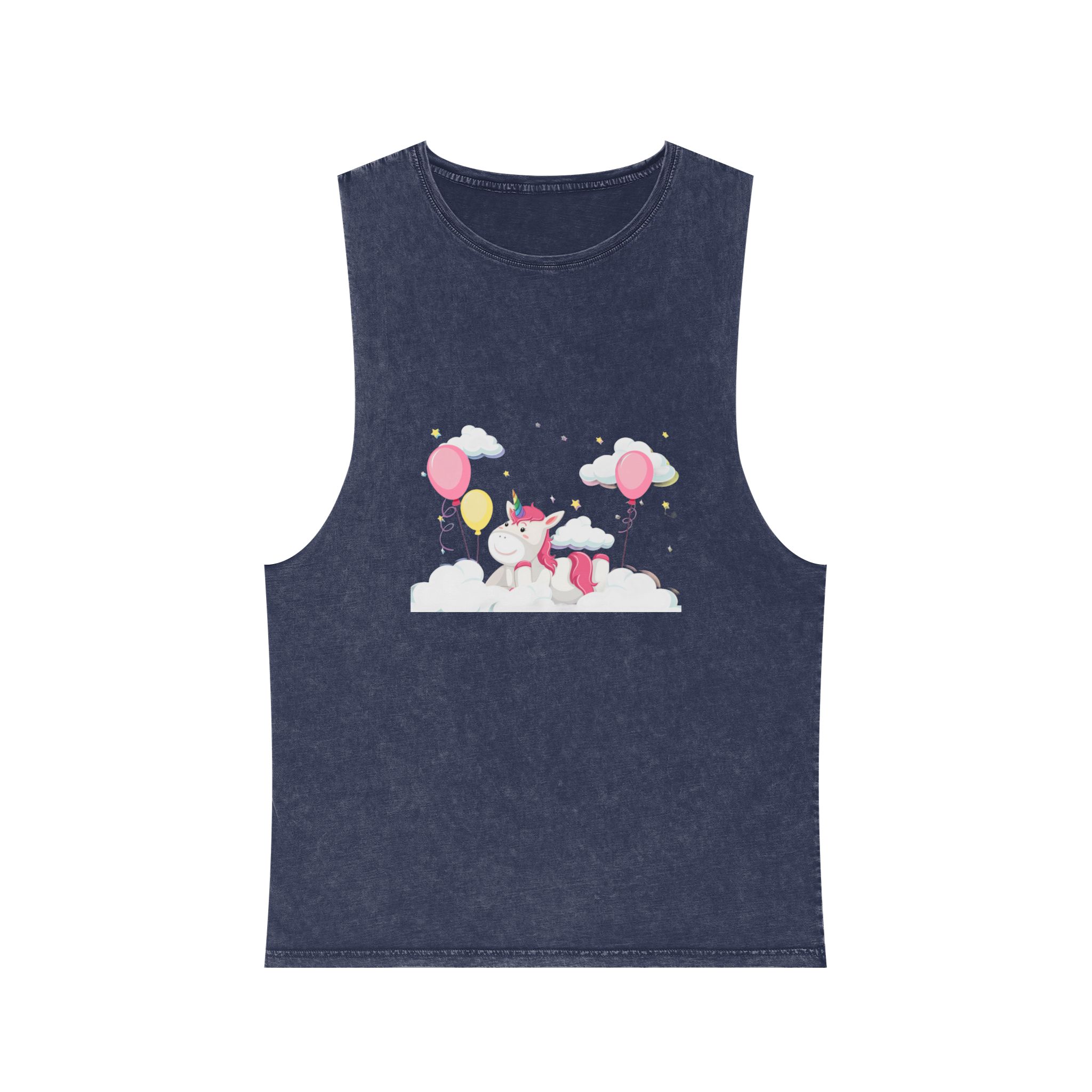 Unicorn V513 Unisex Stonewash Tank Top - Image 13