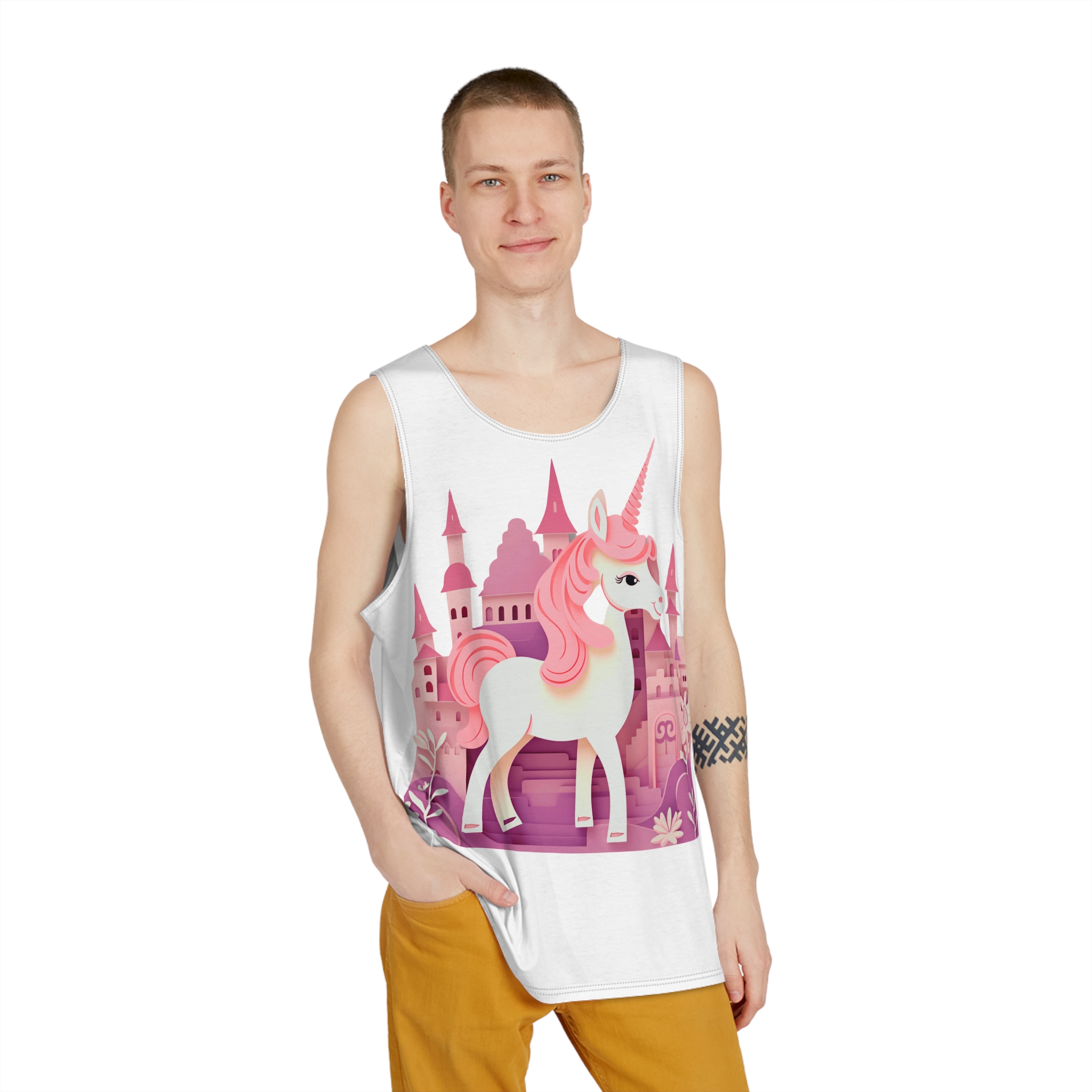 Unicorns 351 Mens Tank Aop - Image 3