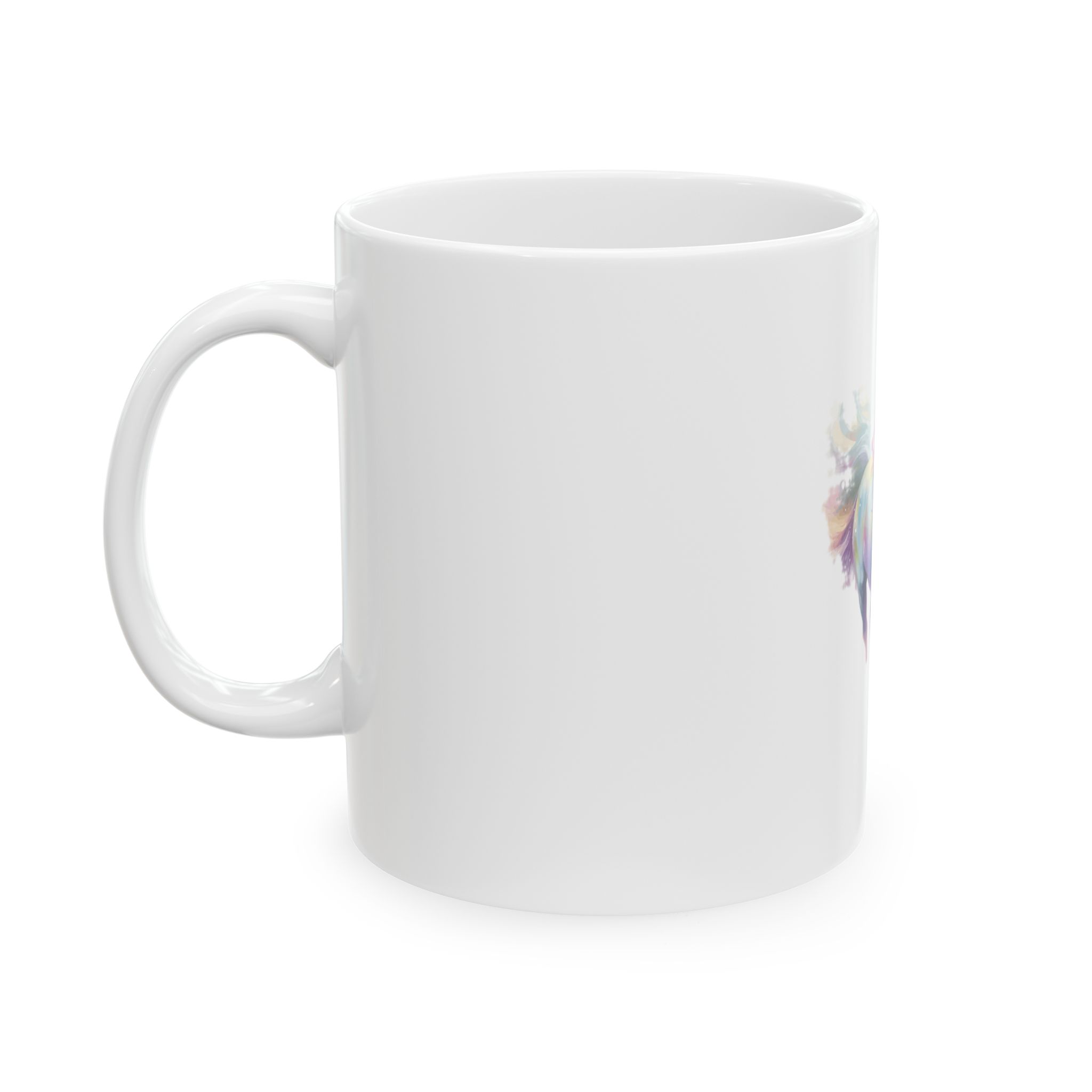 A Magical Unicorn Illustration Ceramic Mug 11oz - Image 3