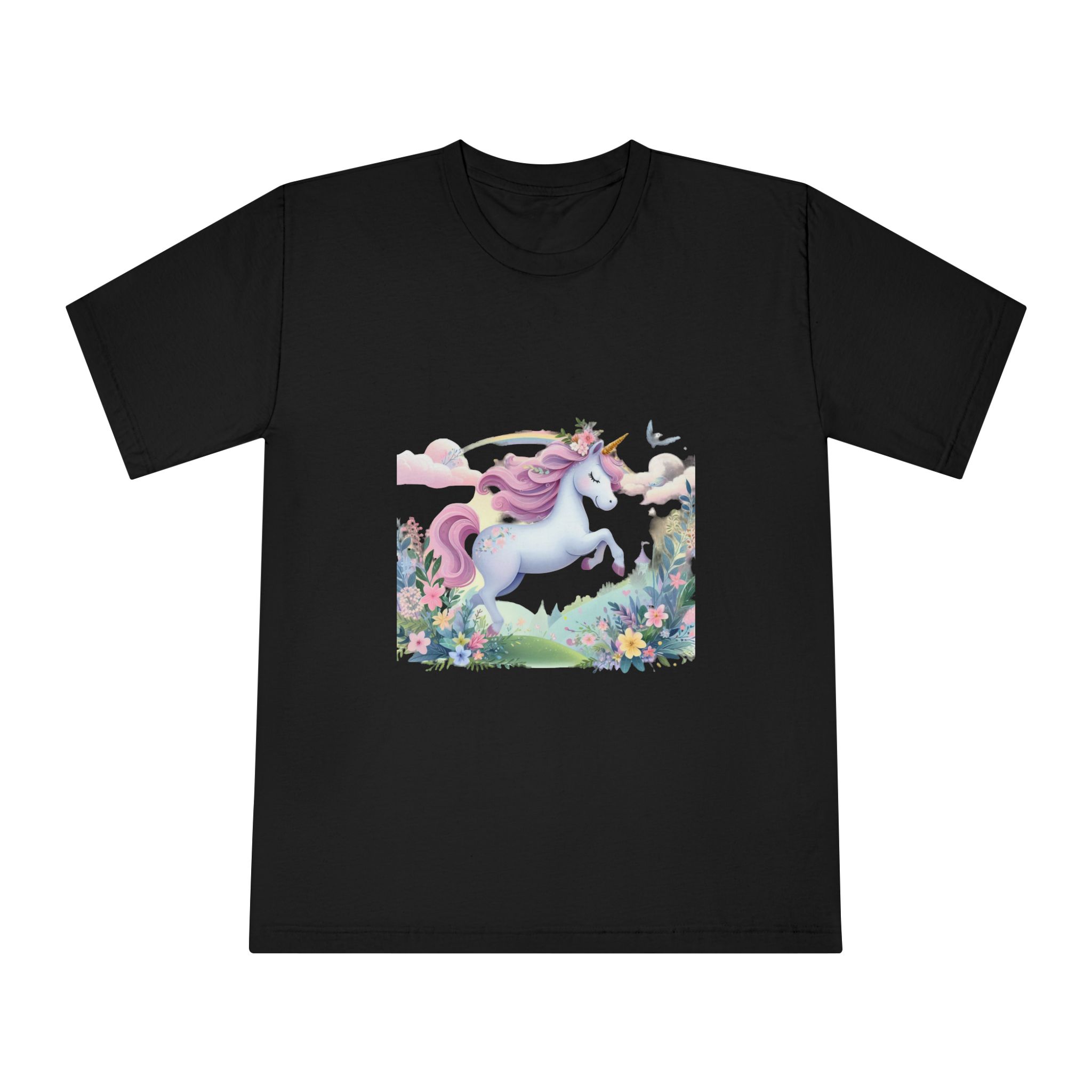 Unicorns 229 Unisex Classic Crewneck T Shirt - Image 5