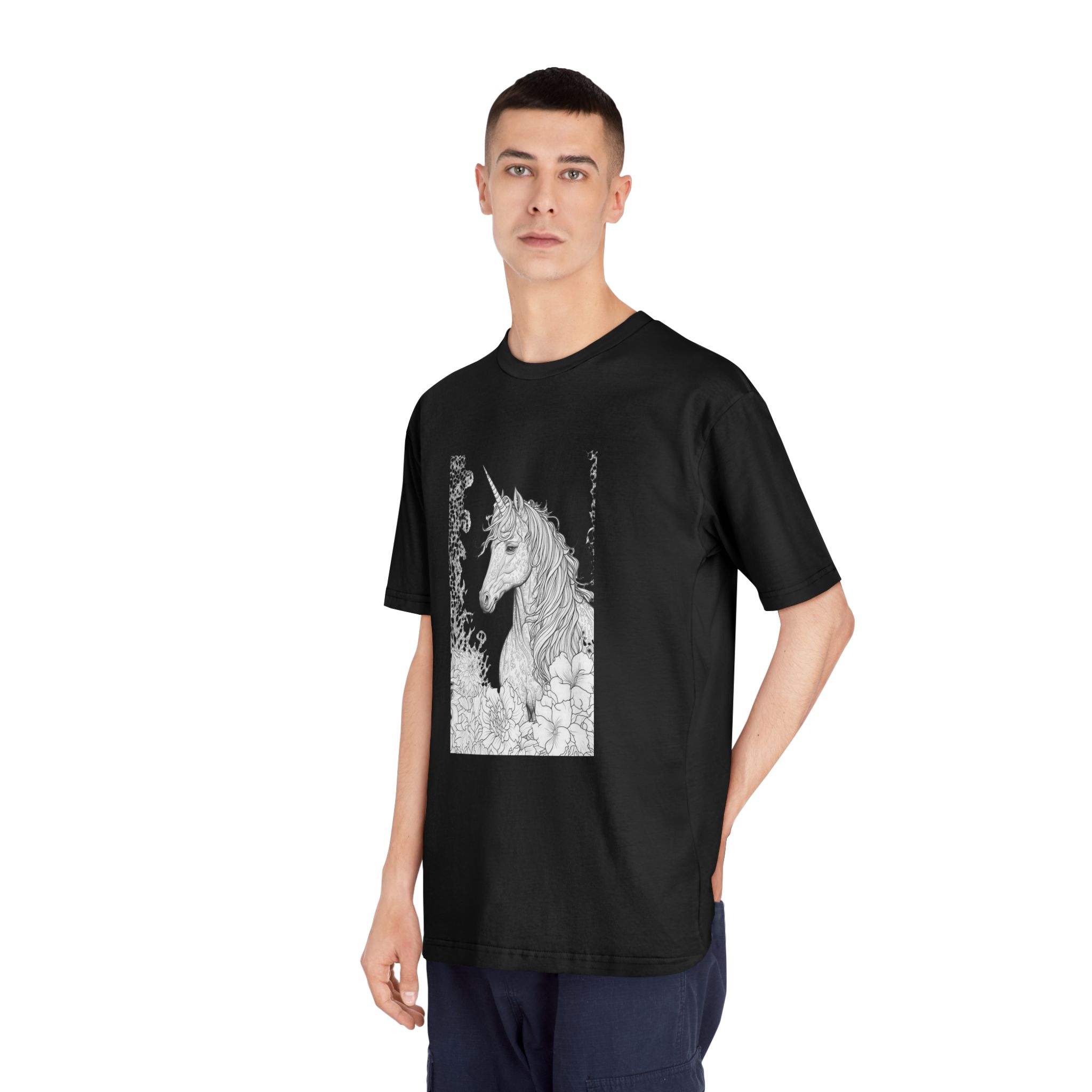 Unicorns 141 Unisex Classic Crewneck T Shirt - Image 8