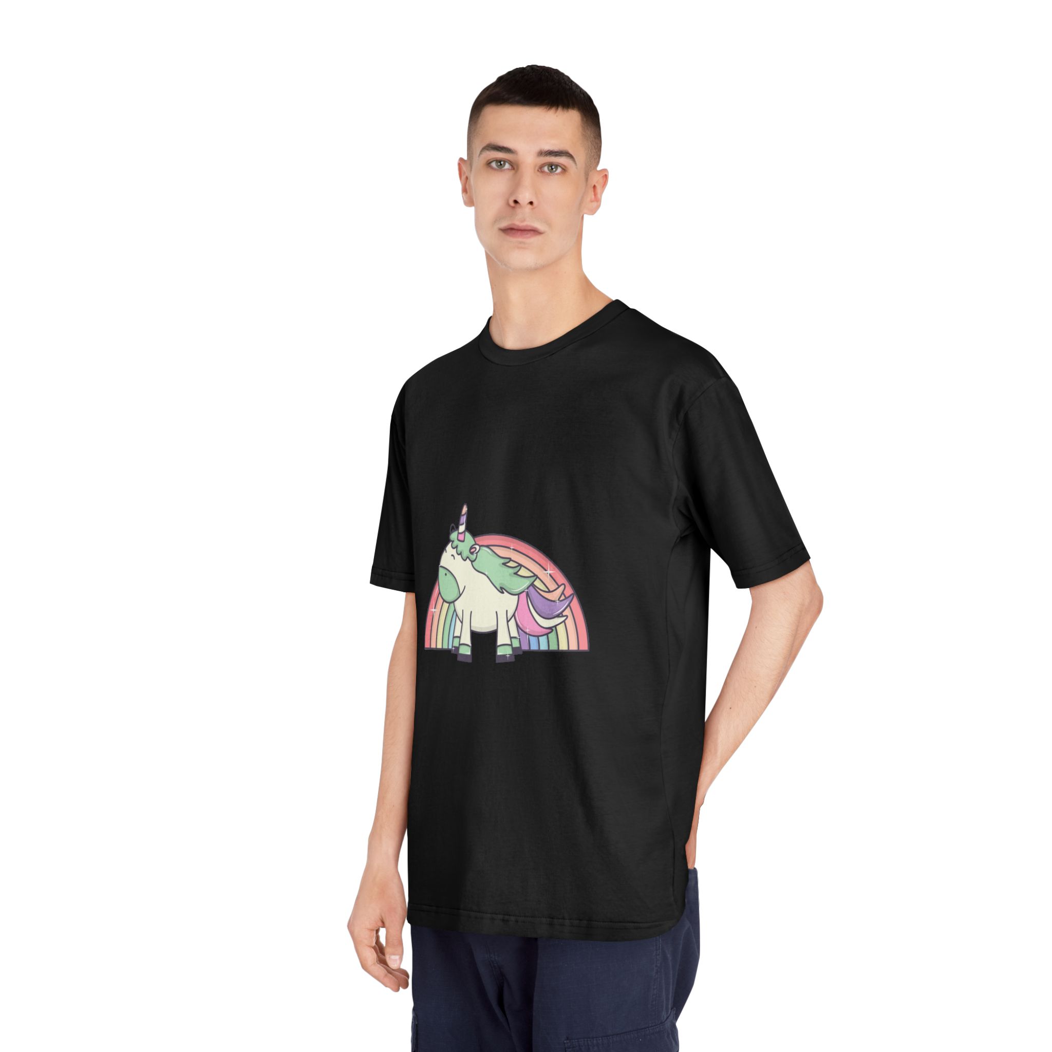 Unicorns 105 Unisex Classic Crewneck T Shirt - Image 8