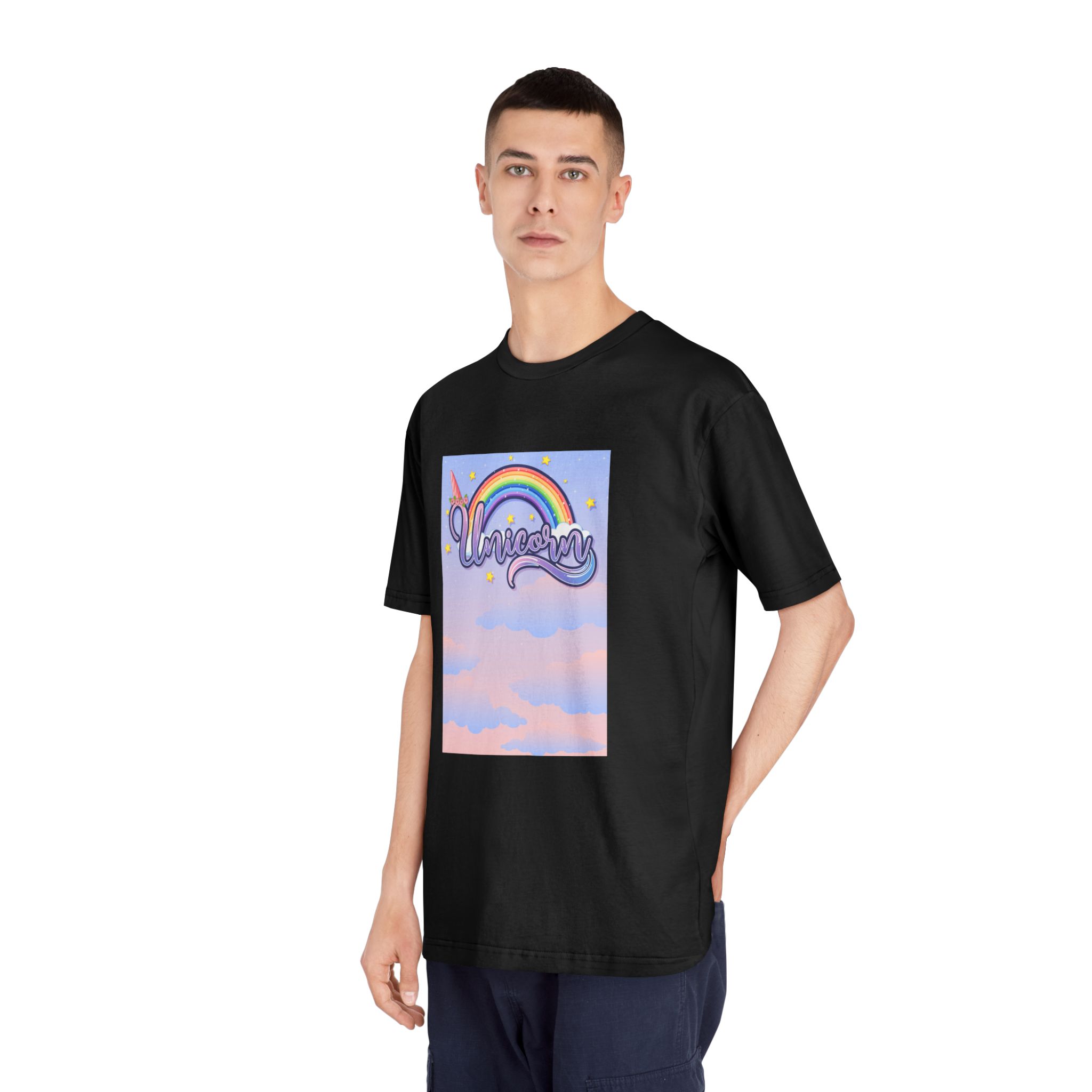 Unicorn V472 Unisex Classic Crewneck T Shirt - Image 8