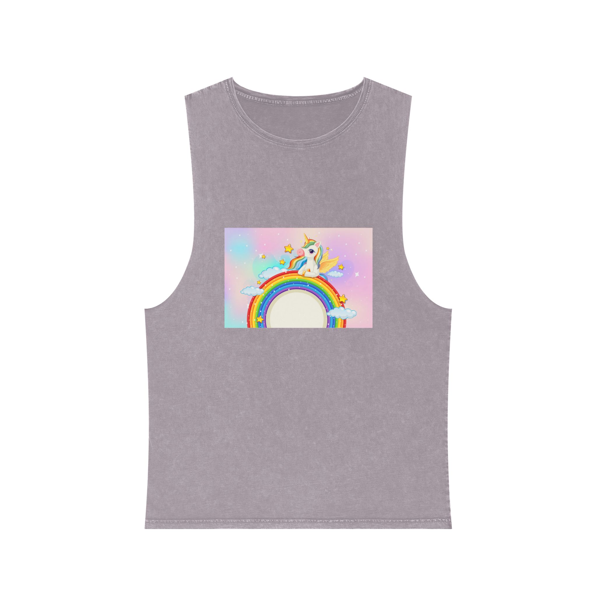 Unicorn V467 Unisex Stonewash Tank Top - Image 17