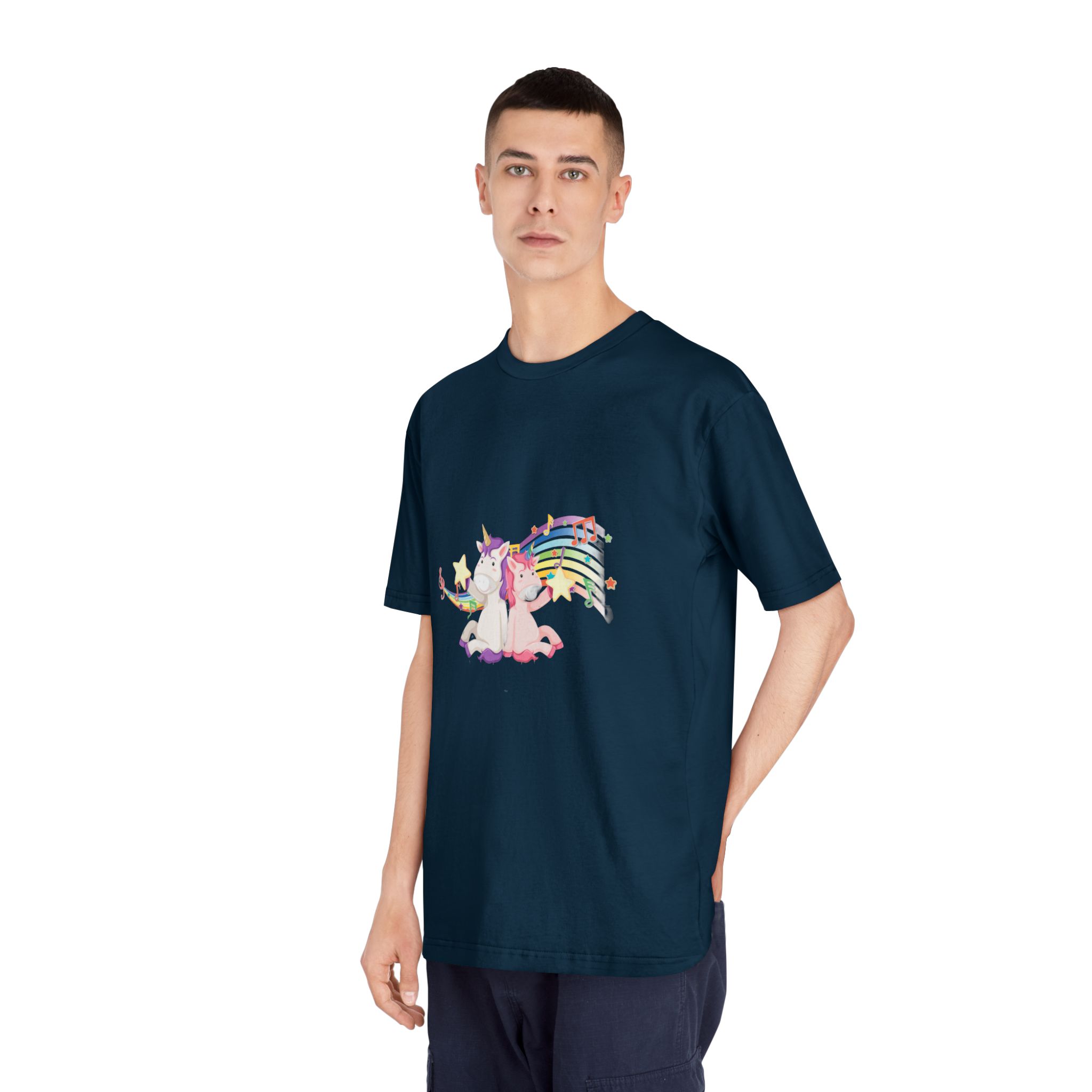 Unicorn V702 Unisex Classic Crewneck T Shirt - Image 20