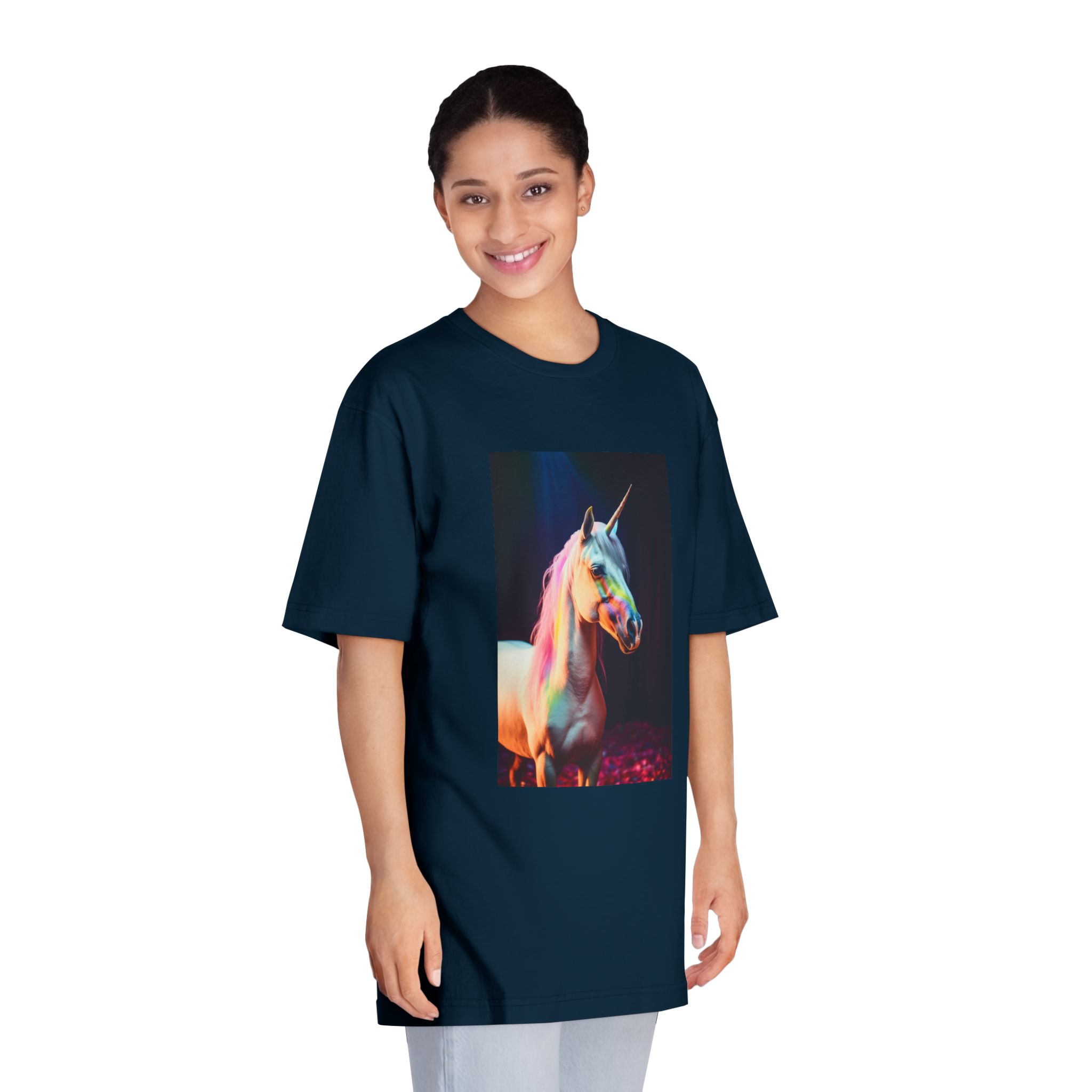 Magical Mythical Unicorn Creature 5 Unisex Classic Crewneck T Shirt - Image 19