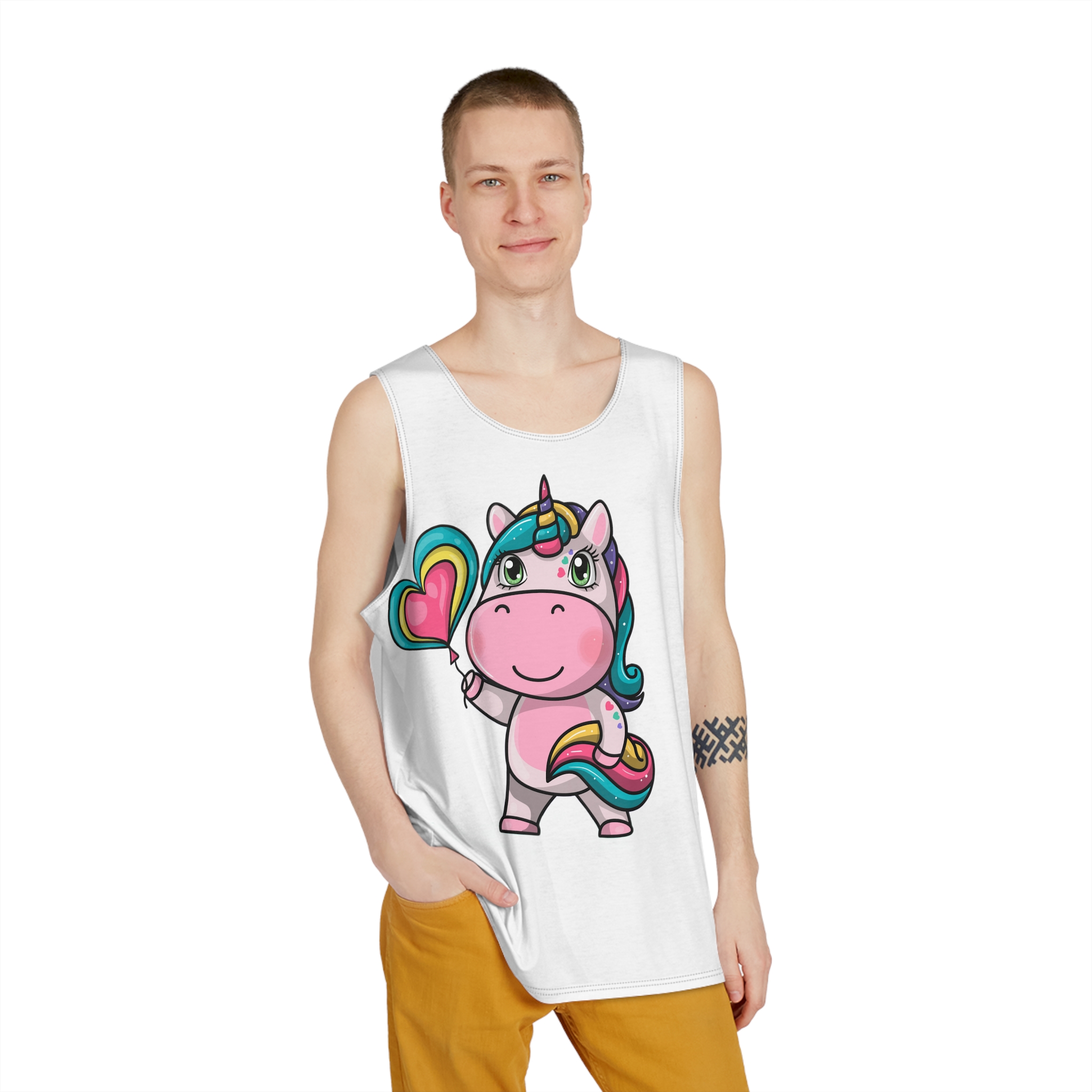 Unicorn V555 Mens Tank Aop - Image 3