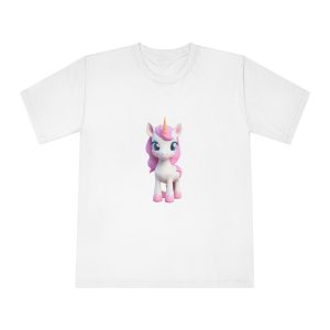 Mythical Unicorn Kids Figurine Style (2) Fotor Bg Remover 2023110475816 Unisex Classic Crewneck T Shirt