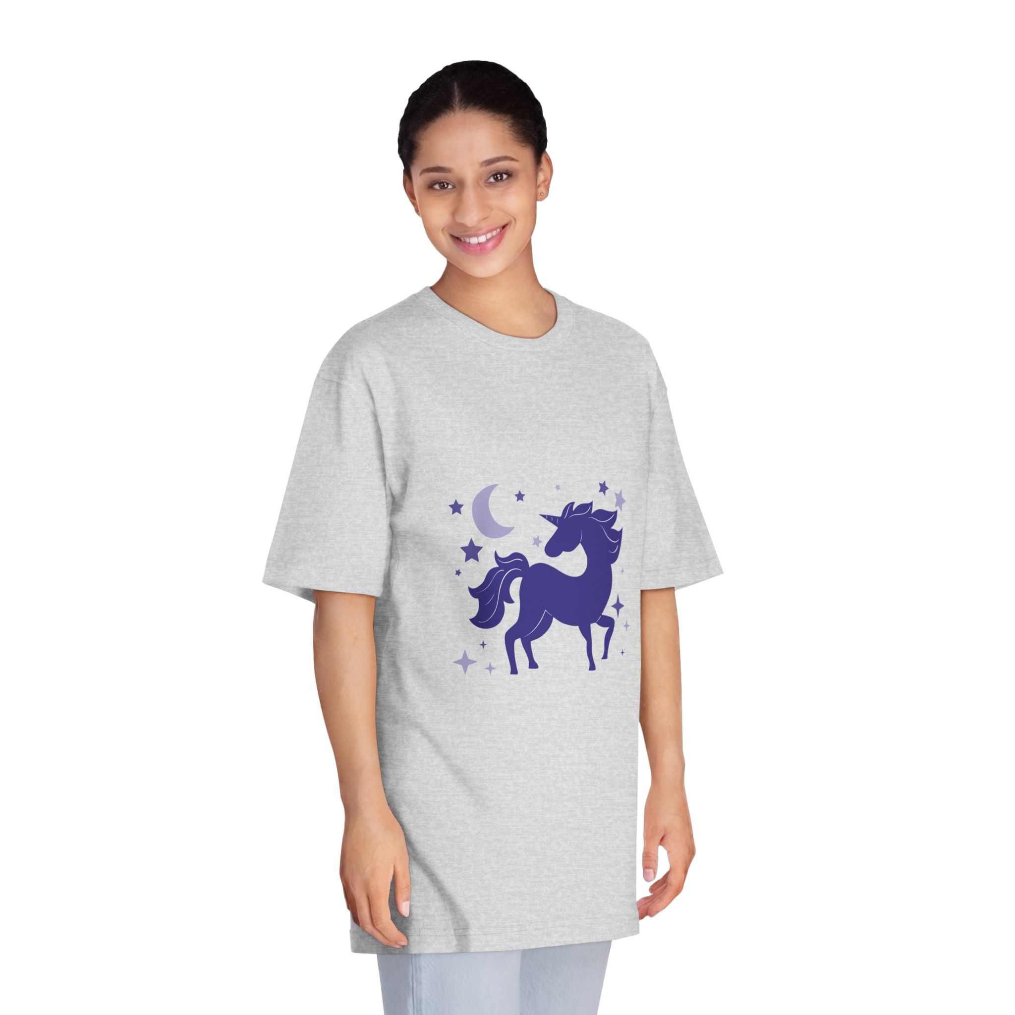 Unicorn V834 Unisex Classic Crewneck T Shirt - Image 15